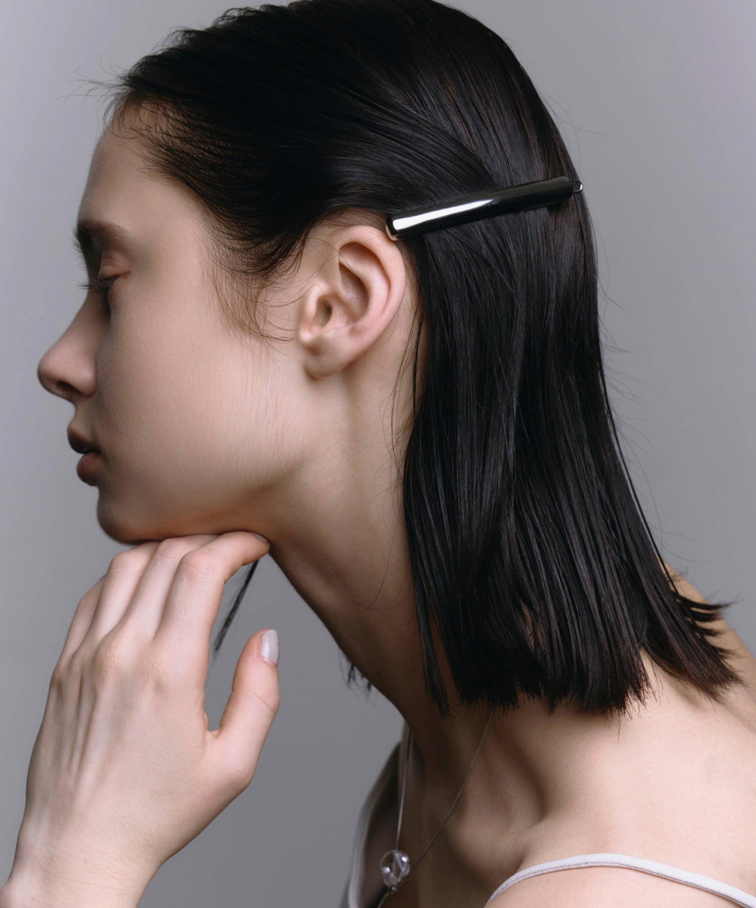 [銀色]棒狀髮夾