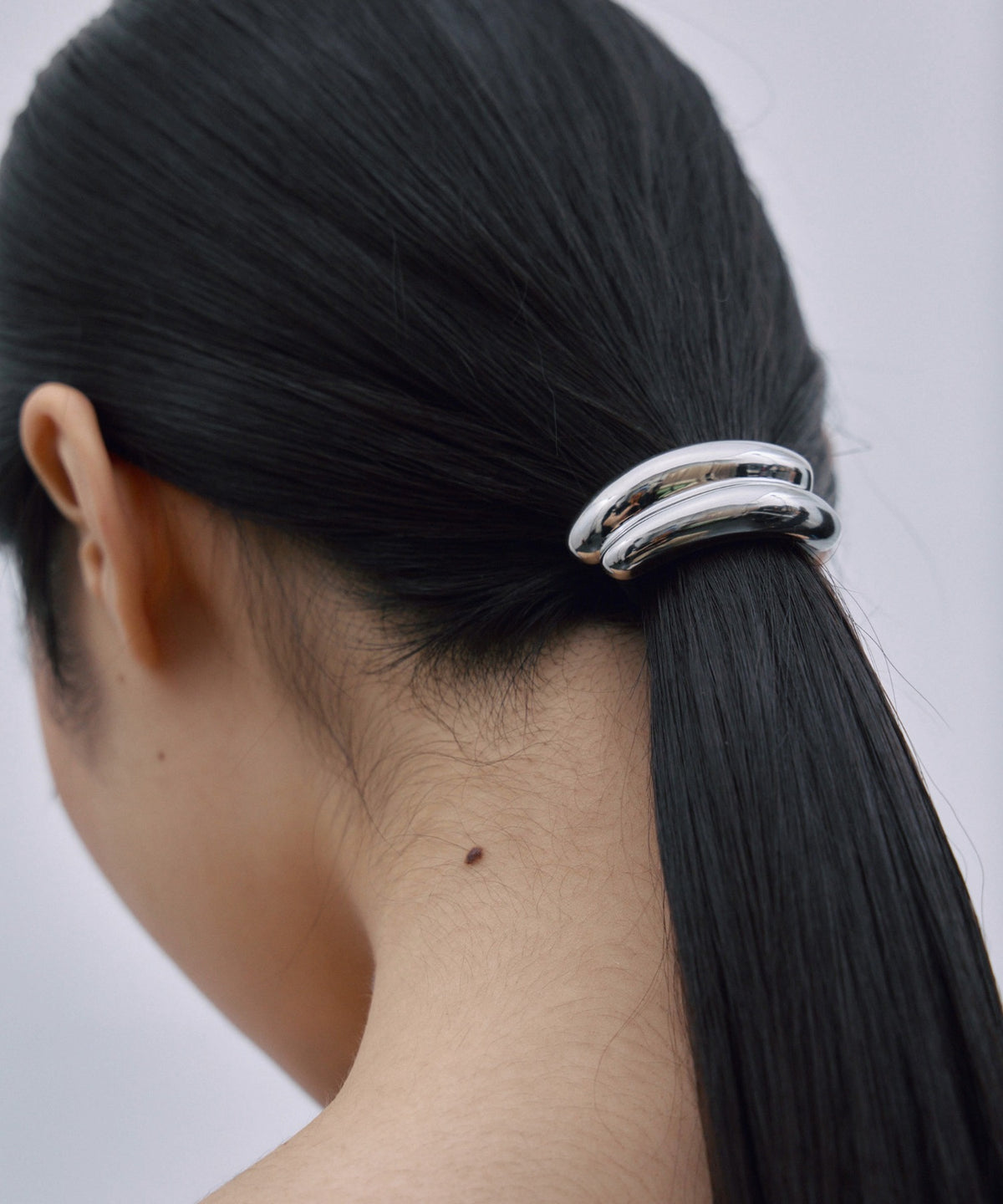[シルバー]ラインヘアタイ
