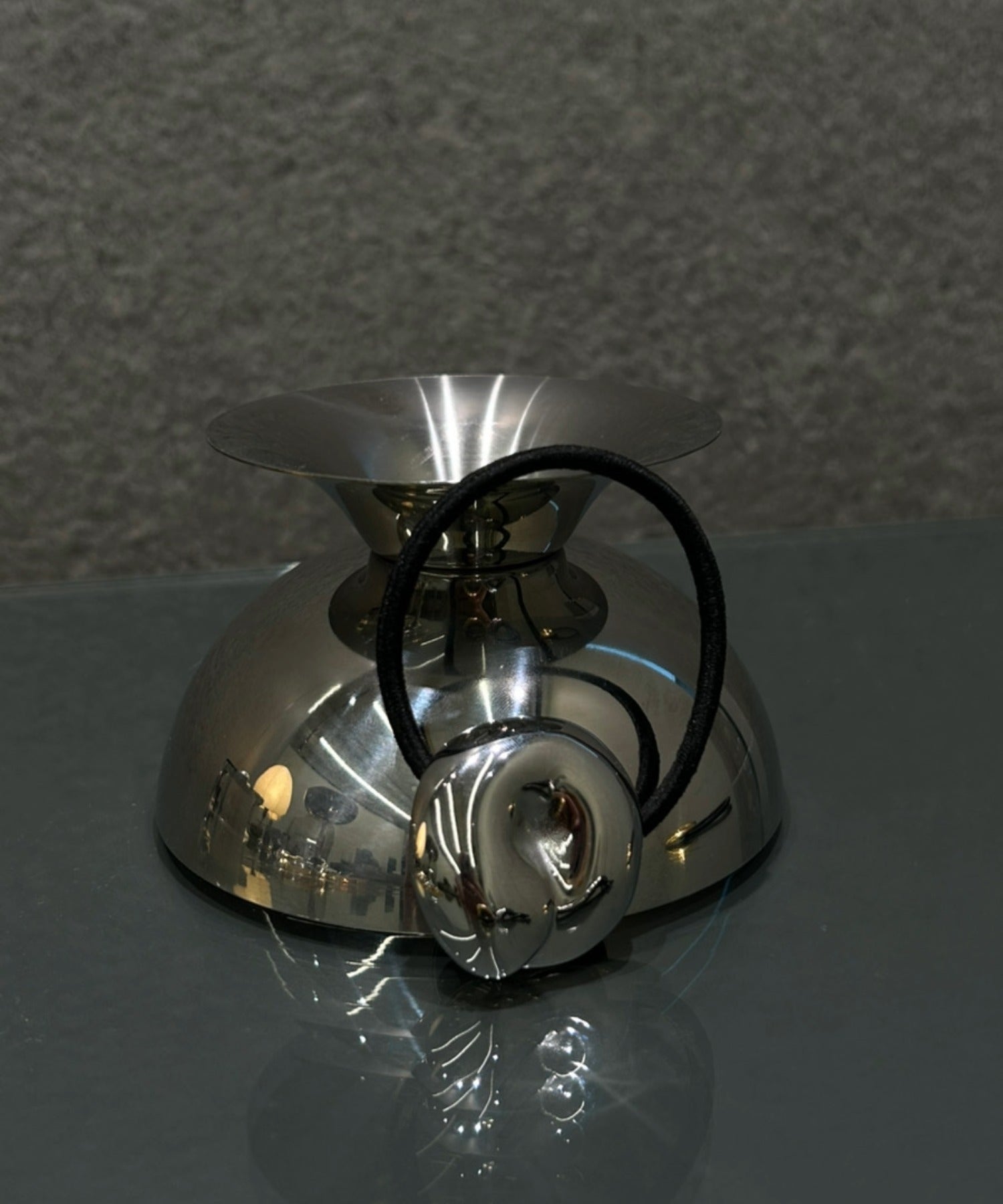 [シルバー]サークルヘアタイ