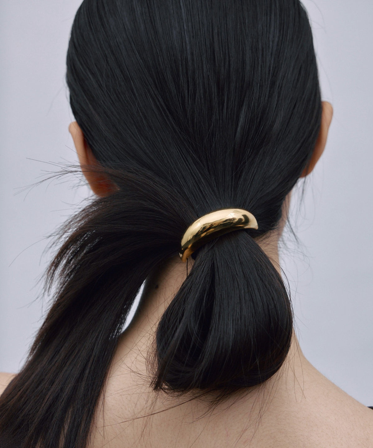 [ゴールド]クレセントパフヘアタイ