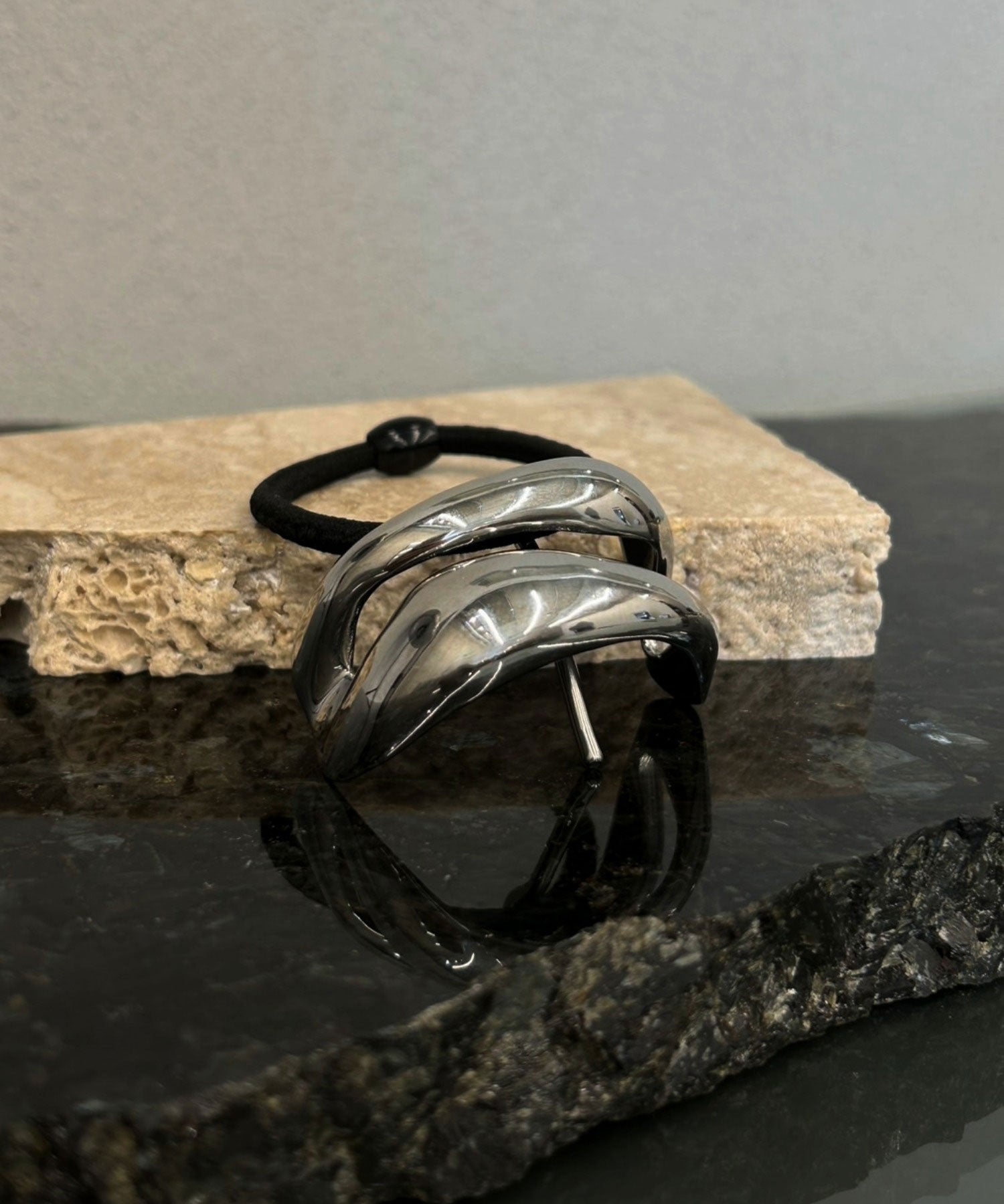 シルバー]ダブルアーチカフ