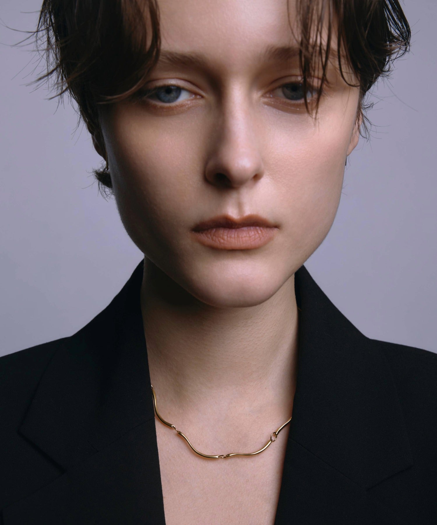 [ゴールド]フローラインネックレス