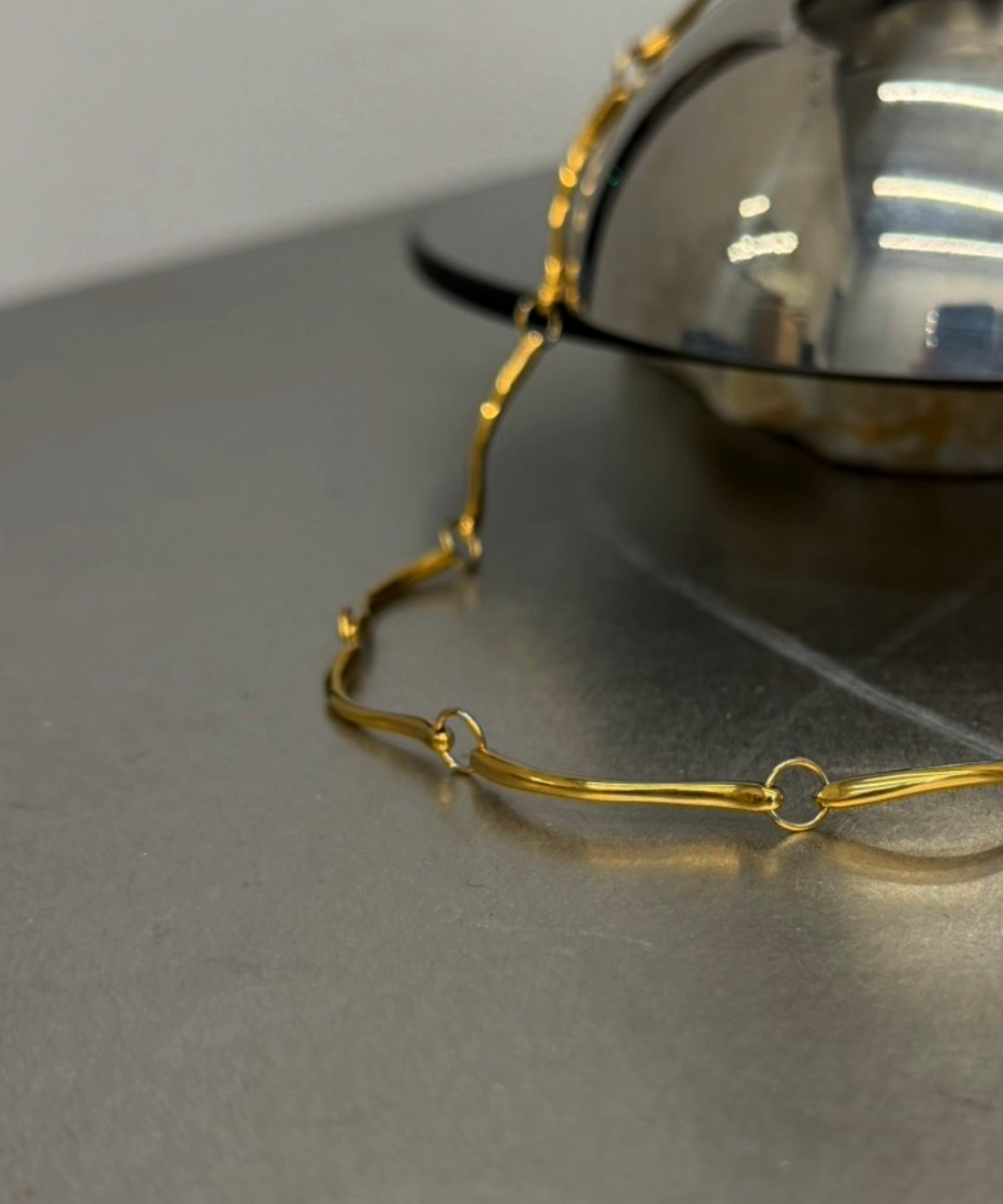 [ゴールド]フローラインネックレス