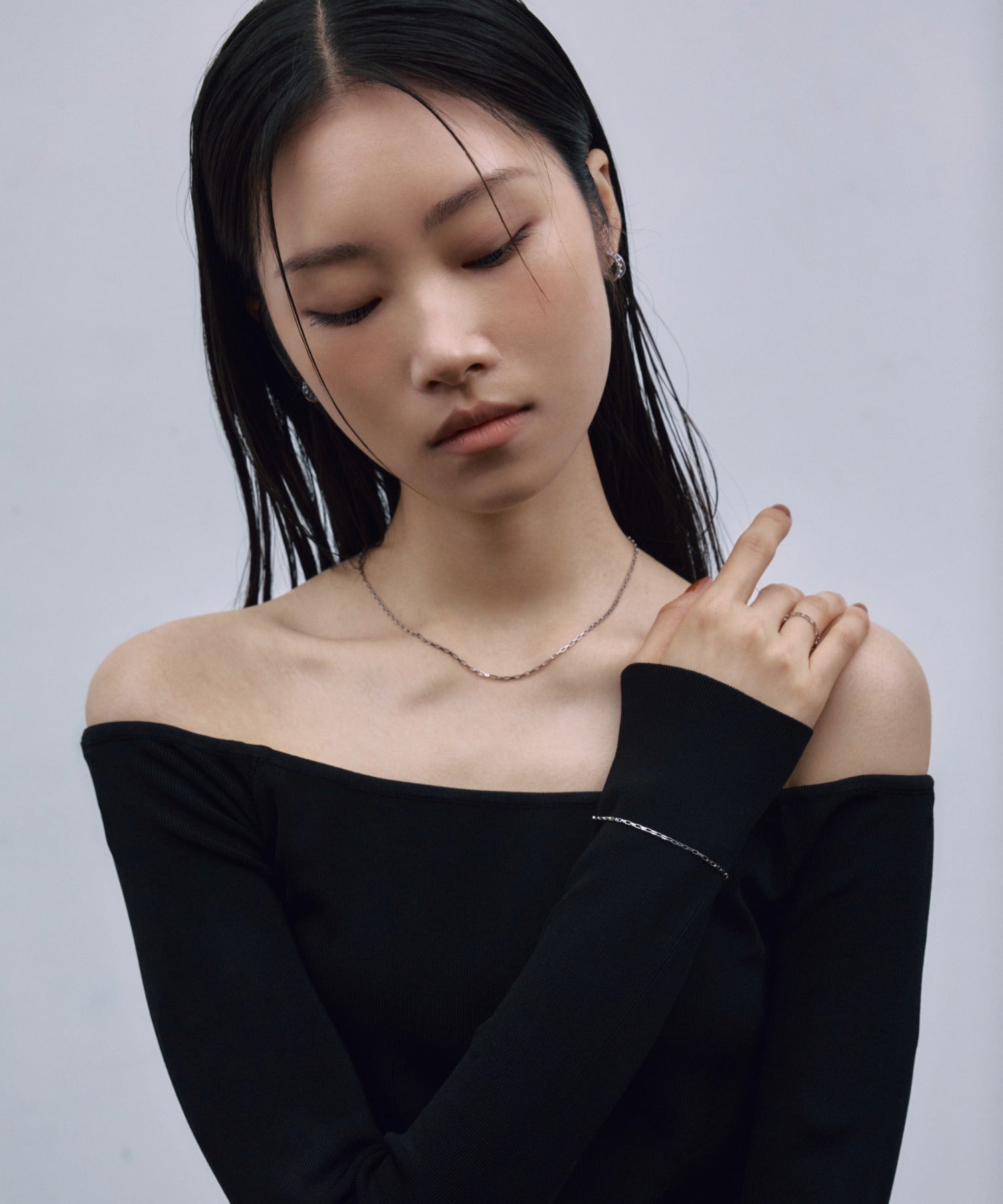 【展示会商品(9月下旬発送予定)】[シルバー]スィンメッシュリング