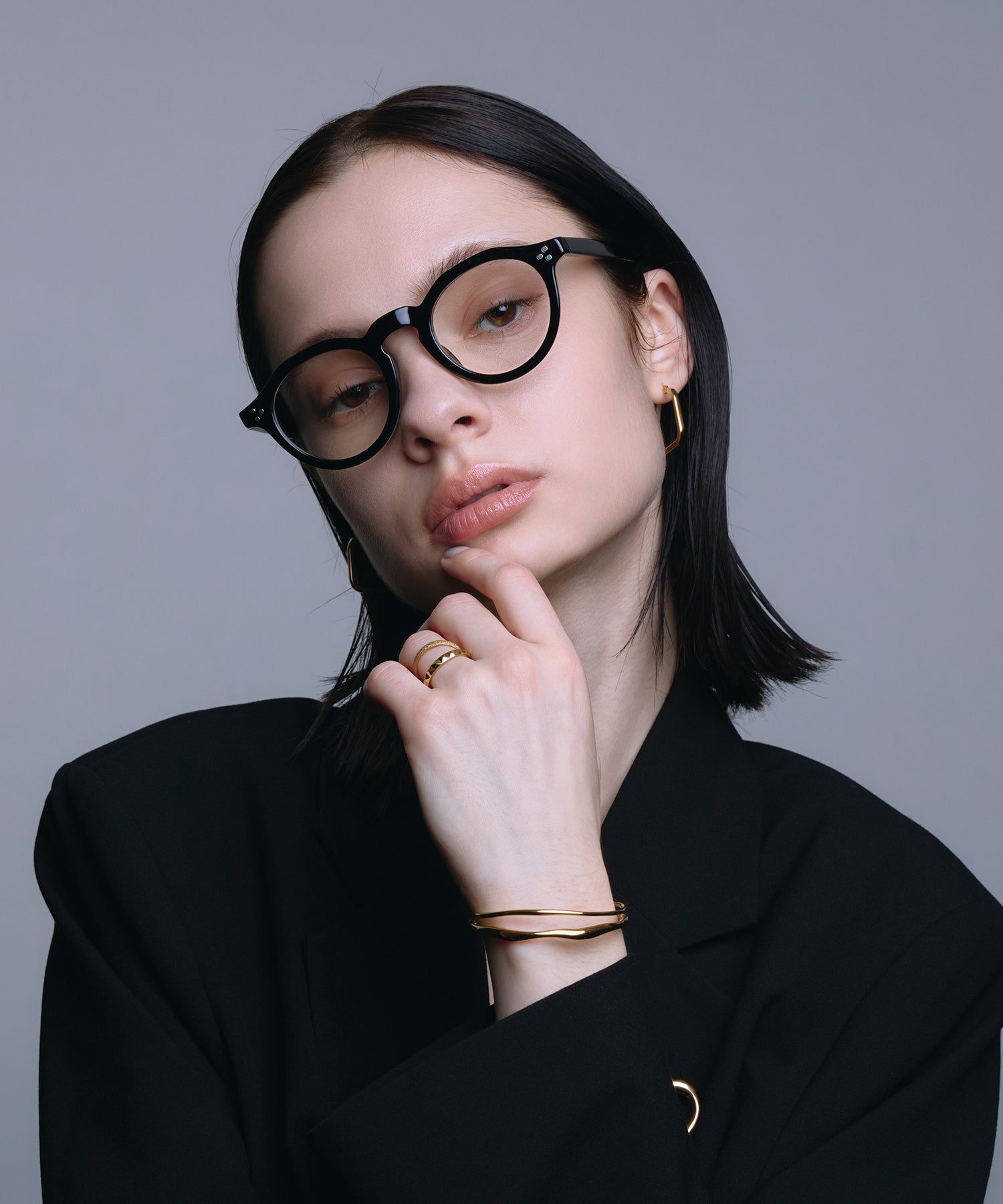 【展覽產品（預定三月底出貨】[金色] 雙文化手鐲