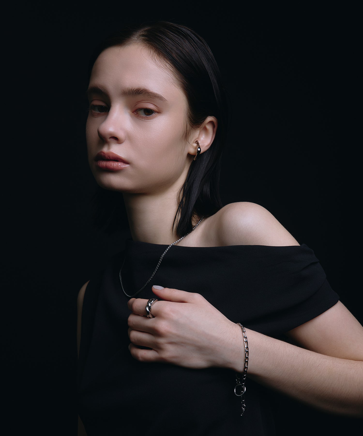 [展覽產品（預定四月底出貨）][銀色Figa Romantel 手鍊