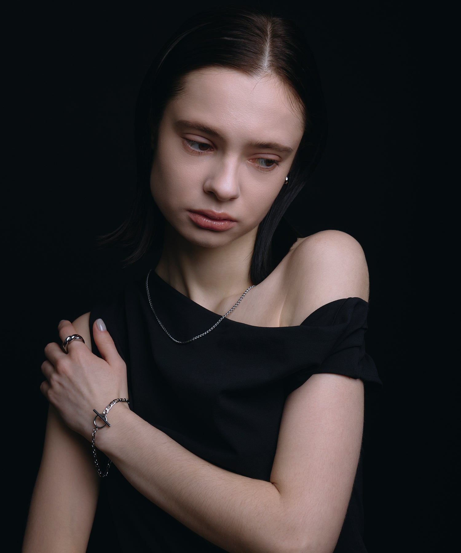 [展覽產品（預定四月底出貨）][銀色Figa Romantel 手鍊