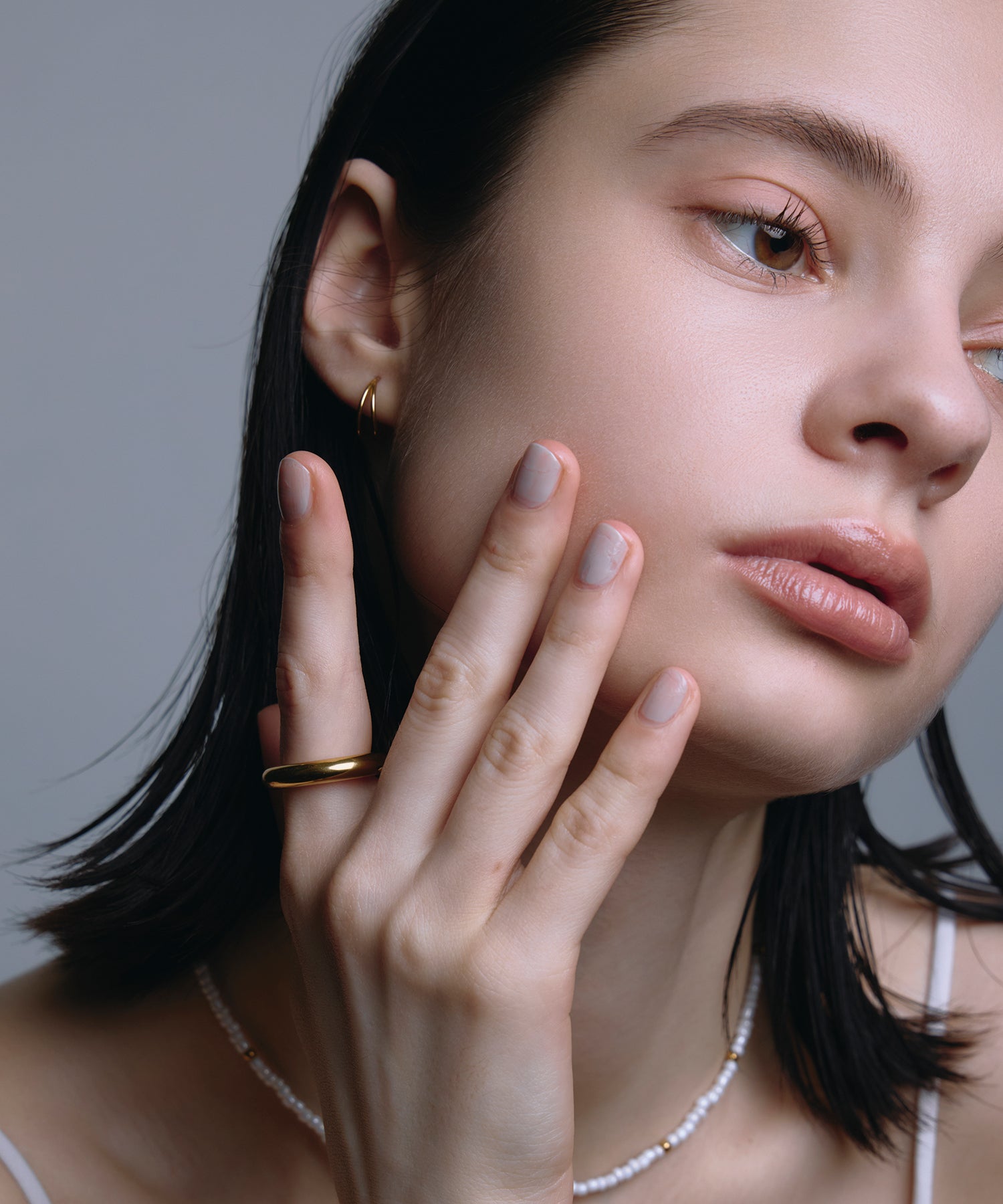 [展覽產品（預定四月底出貨）][金色] 圓形 平環