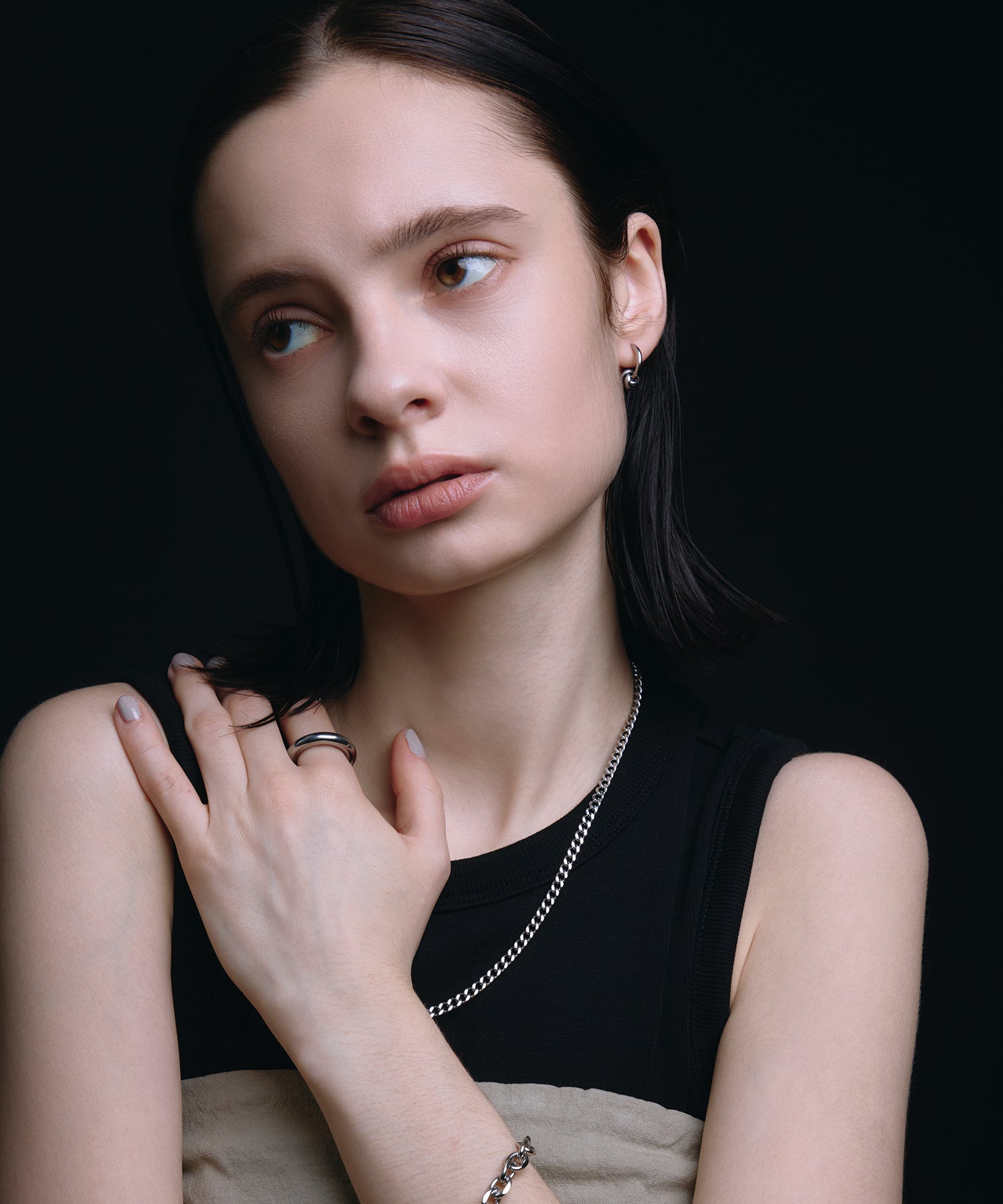 [展覽產品（預定四月底出貨）][銀色平環圓體積