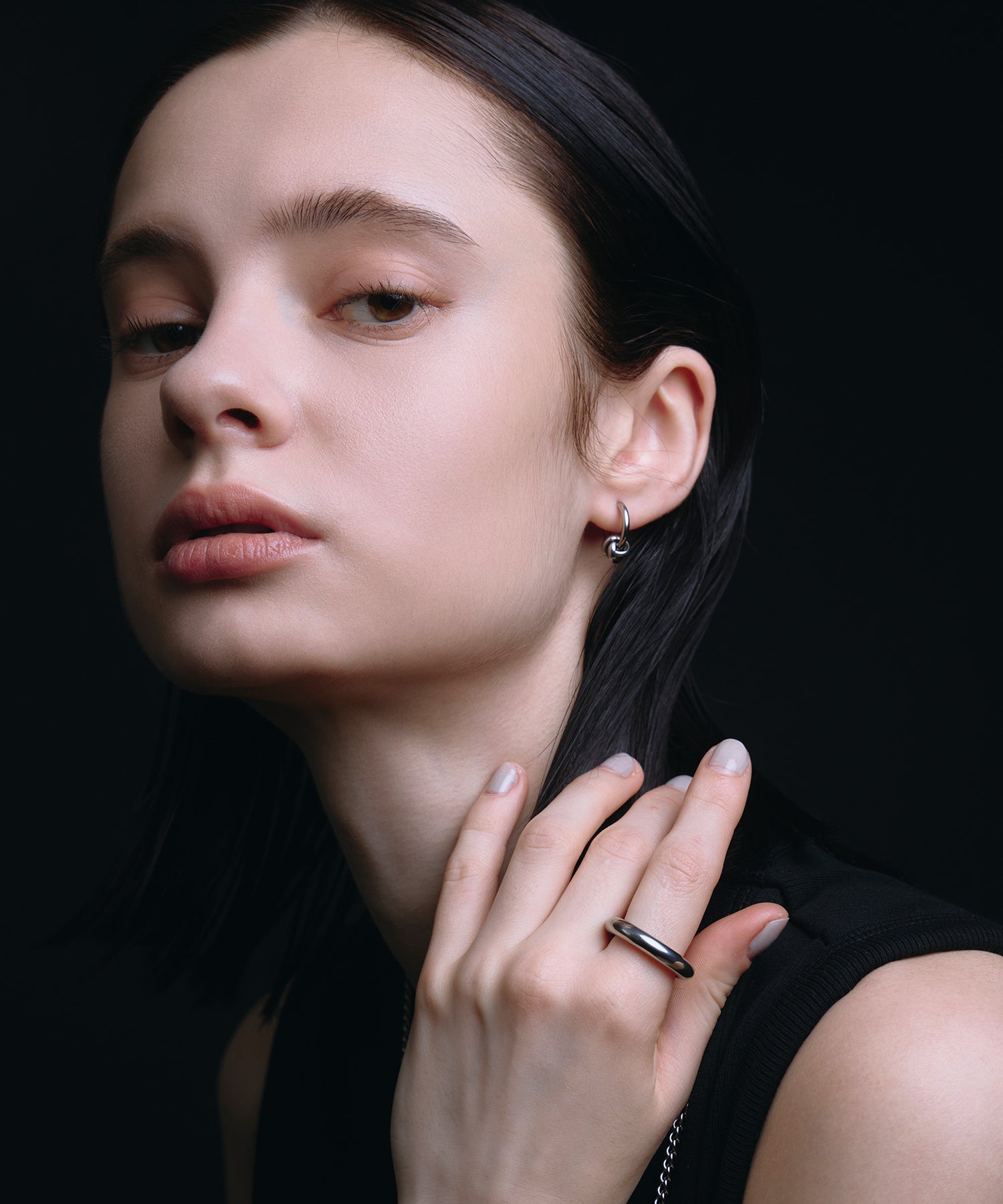 [展覽產品（預定四月底出貨）][銀色平環圓體積