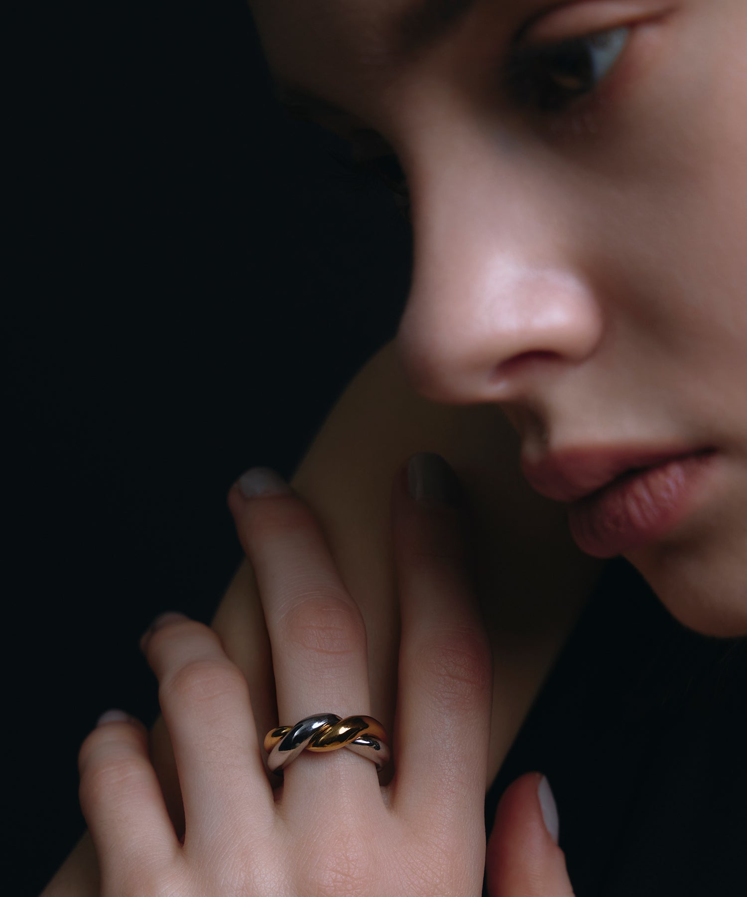 [展覽產品（預定四月底出貨）]扭轉雙環