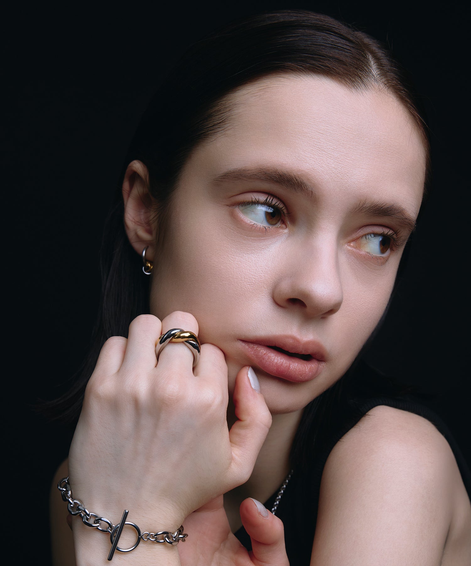 [展覽產品（預定四月底出貨）]扭轉雙環