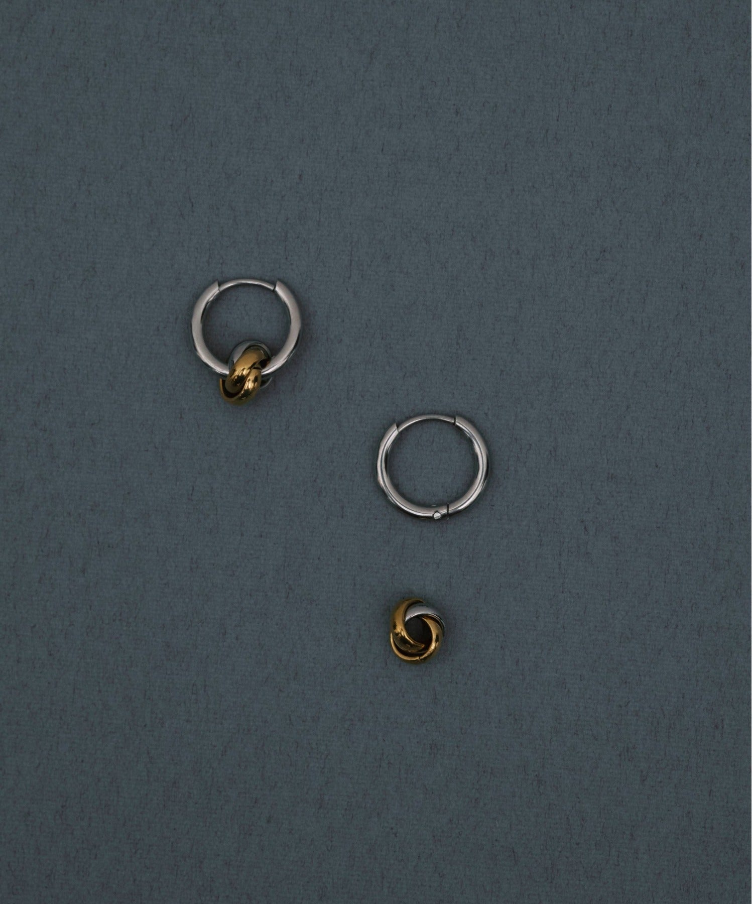 [ミックス]スパイラルミニフープピアス
