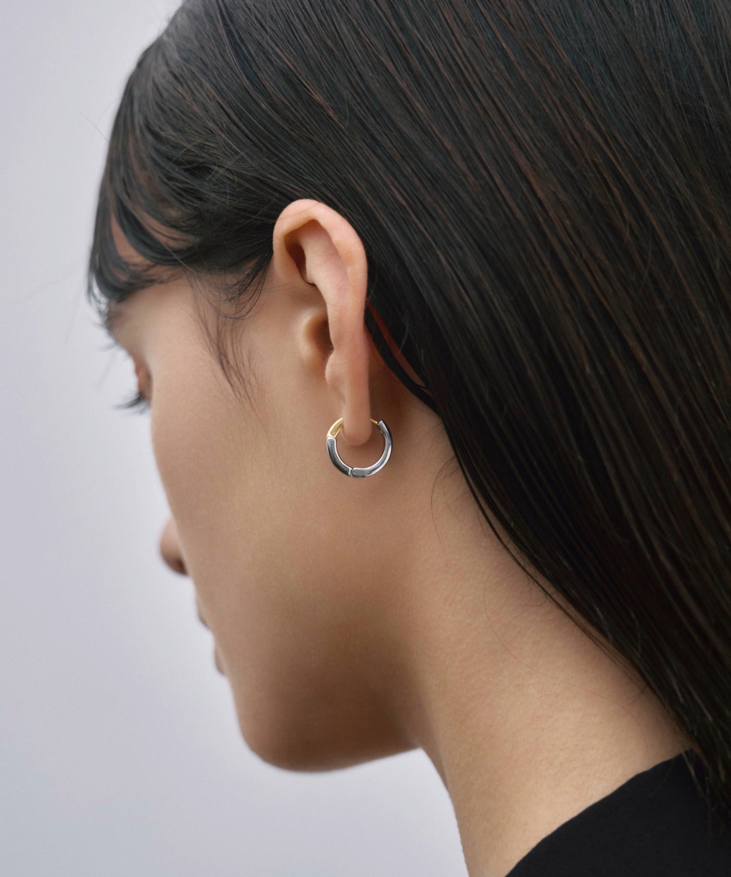 [ミックス]レイヤーフープピアス