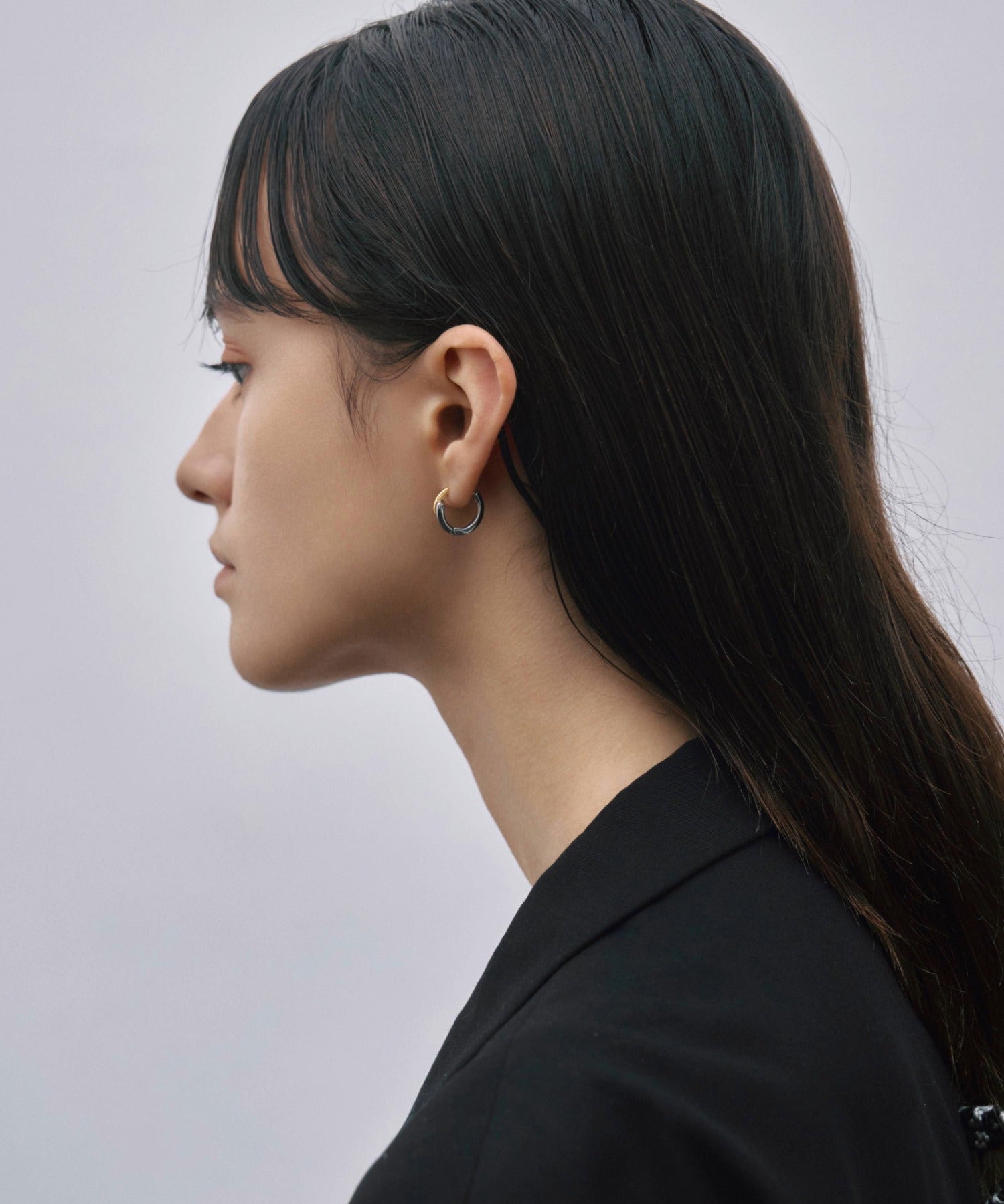 [ミックス]レイヤーフープピアス