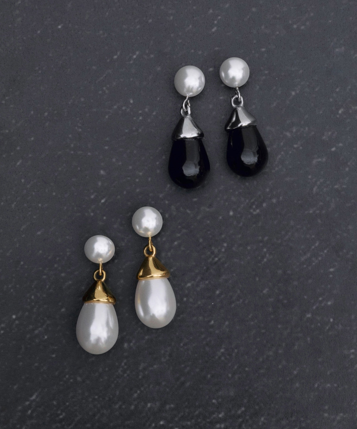 [シルバー]デュードロップピアス