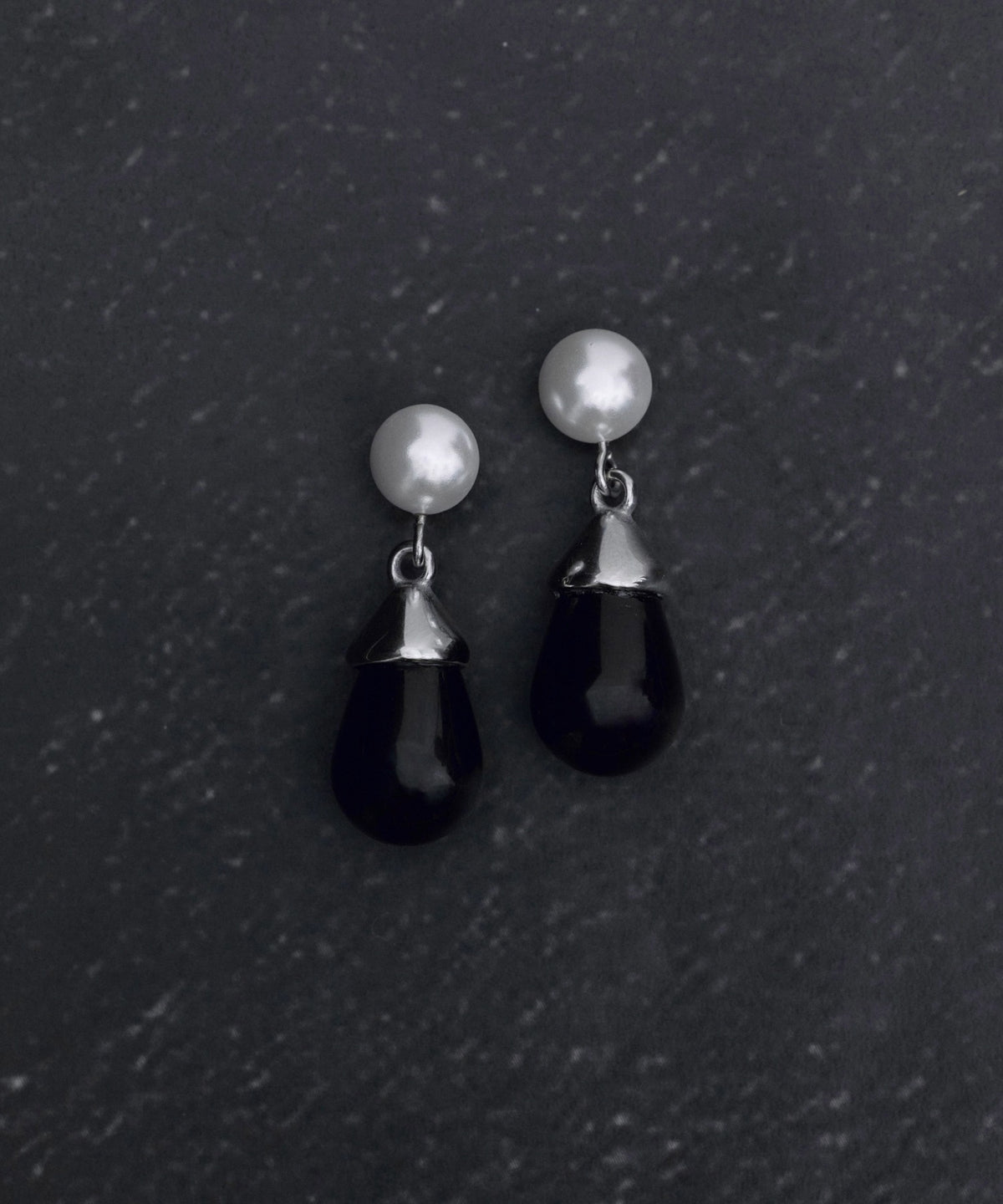 [シルバー]デュードロップピアス