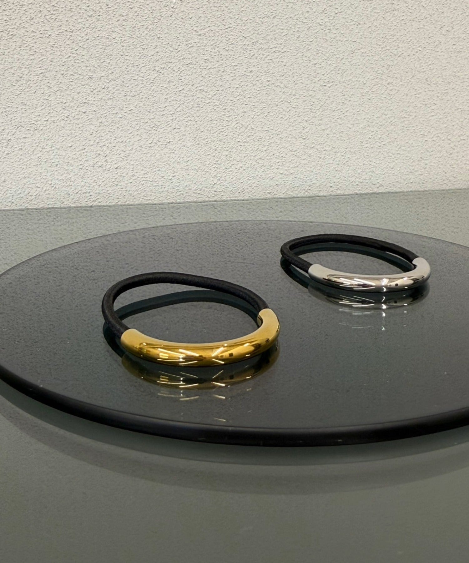 [金色]管狀鏈髮圈