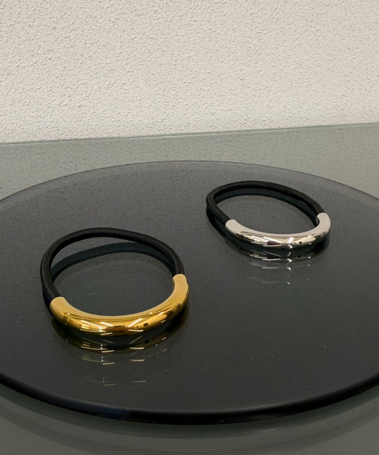 [金色]管狀鏈髮圈