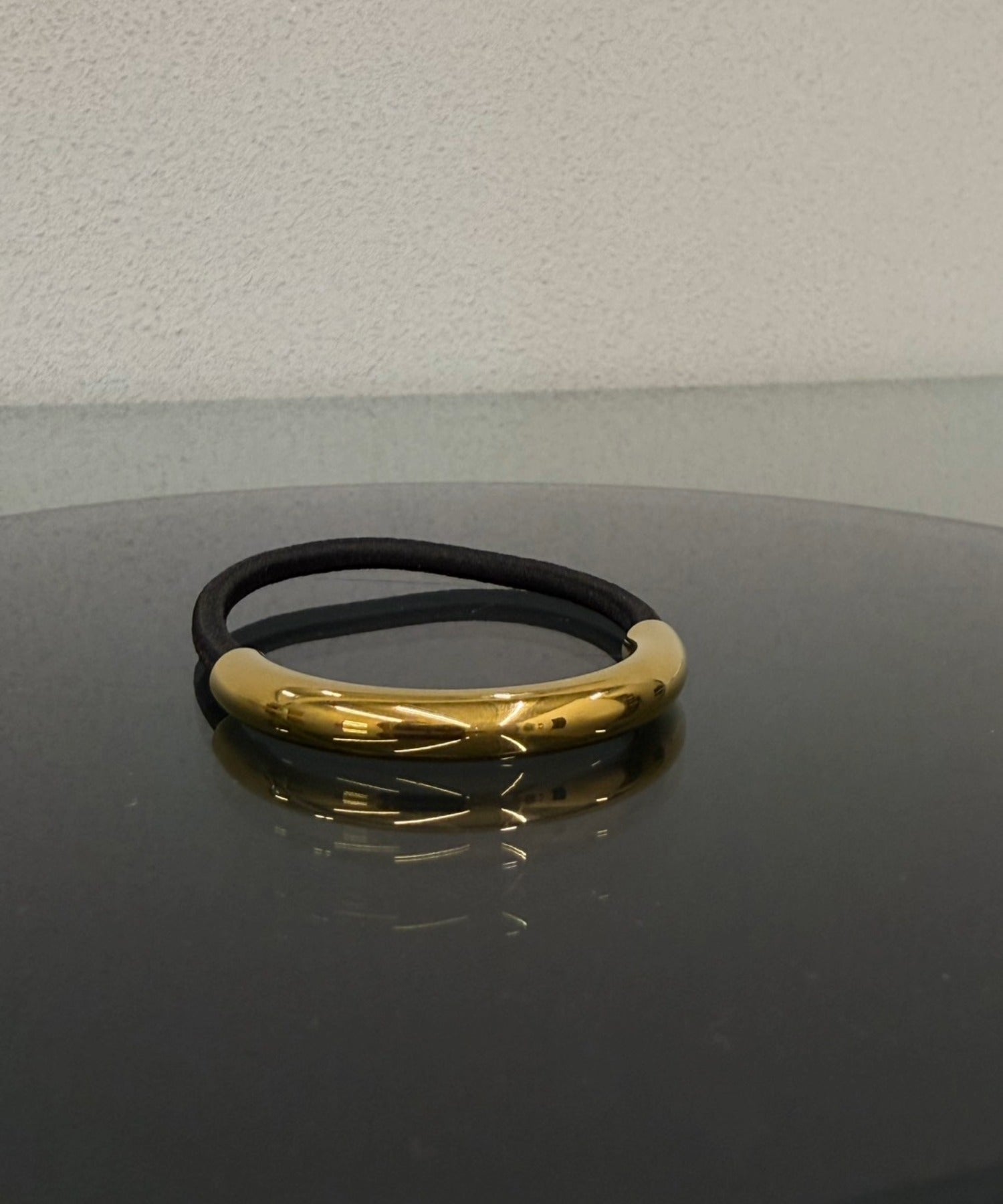 [金色]管狀鏈髮圈