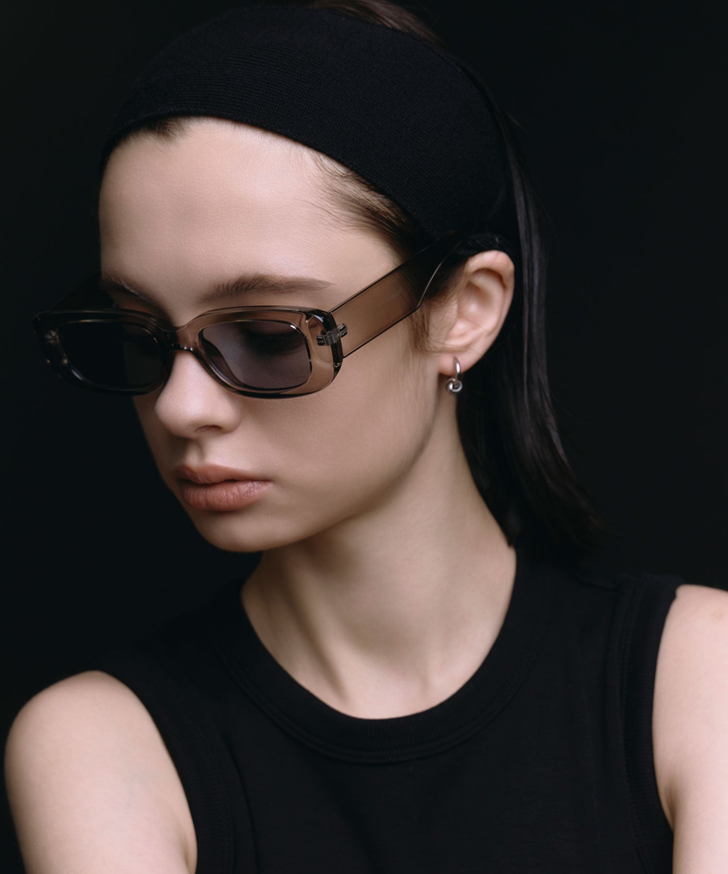 [グレー]カラーレンズスクエア