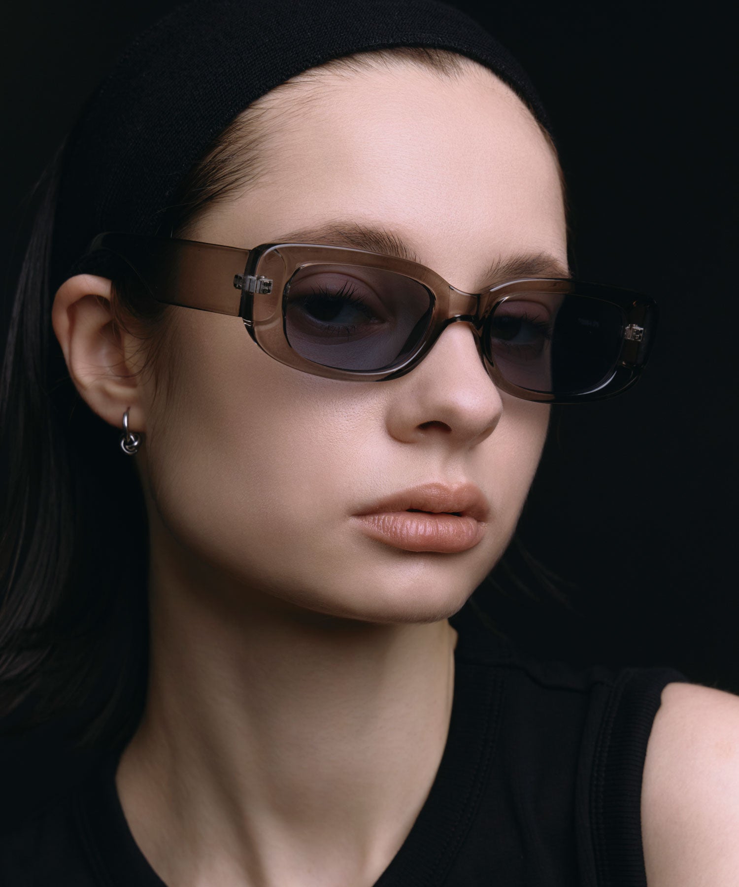 [グレー]カラーレンズスクエア