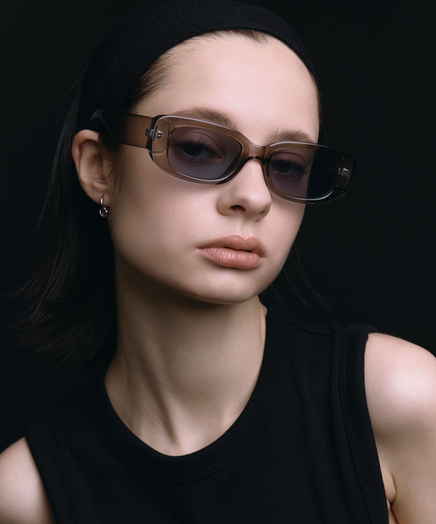 [グレー]カラーレンズスクエア