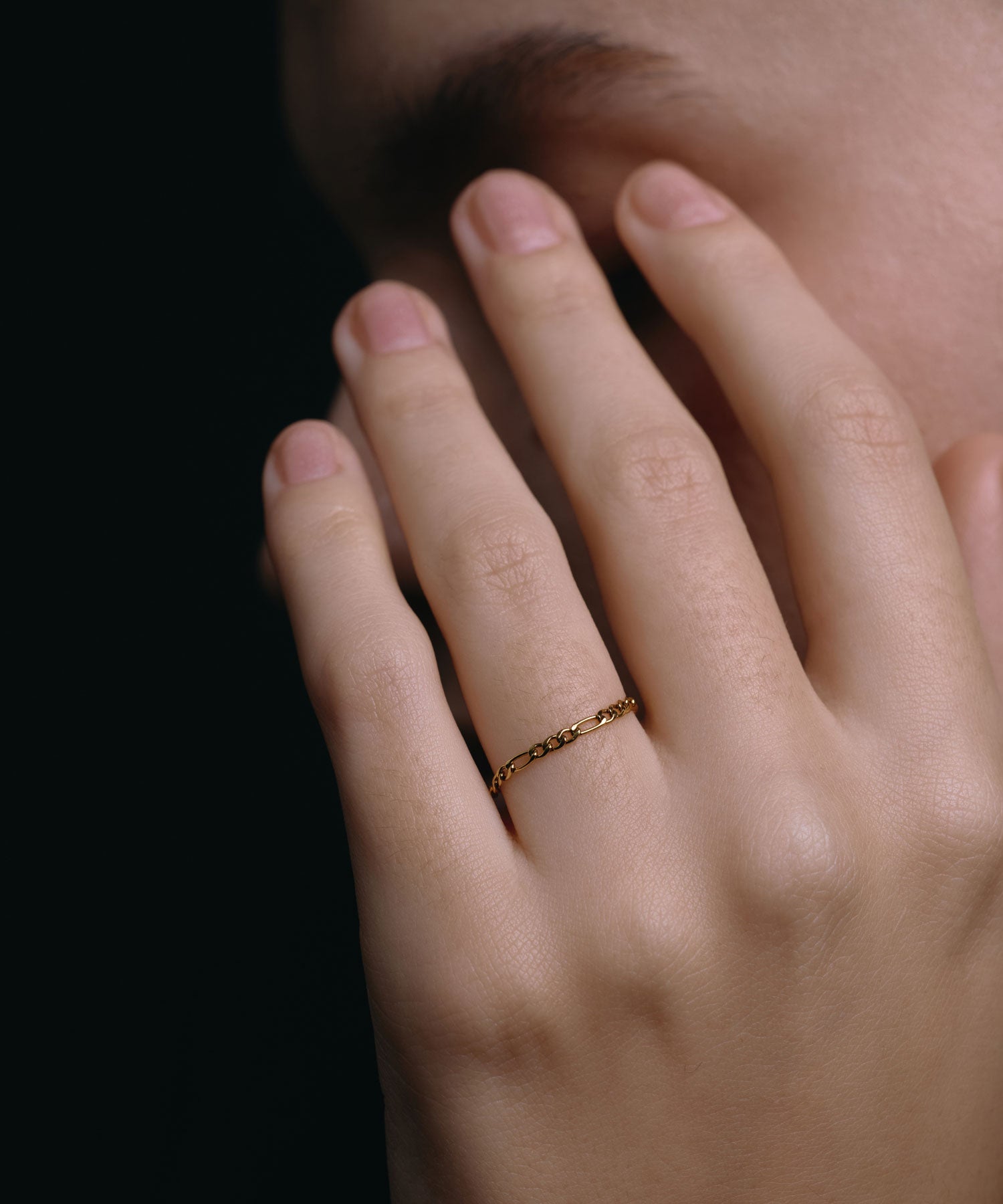 [黄金]组合链戒指