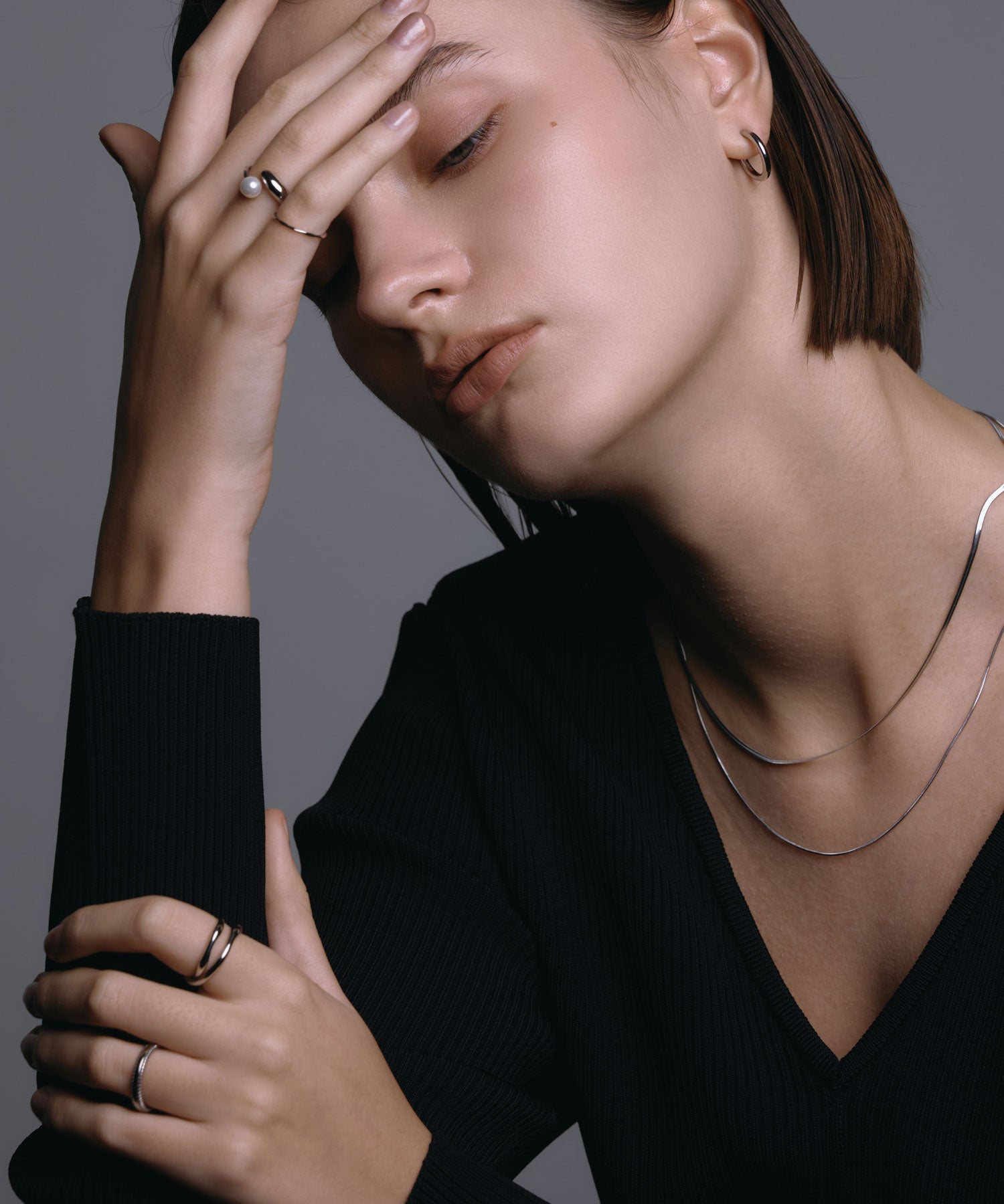 [シルバー]クロスリング