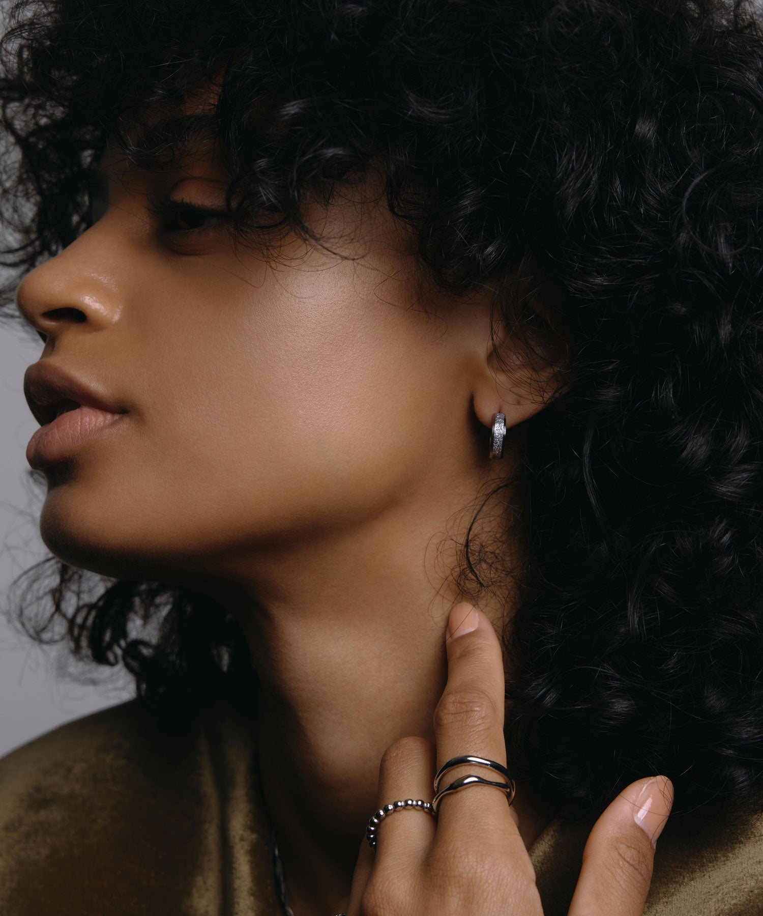 シルバー]クロスリング