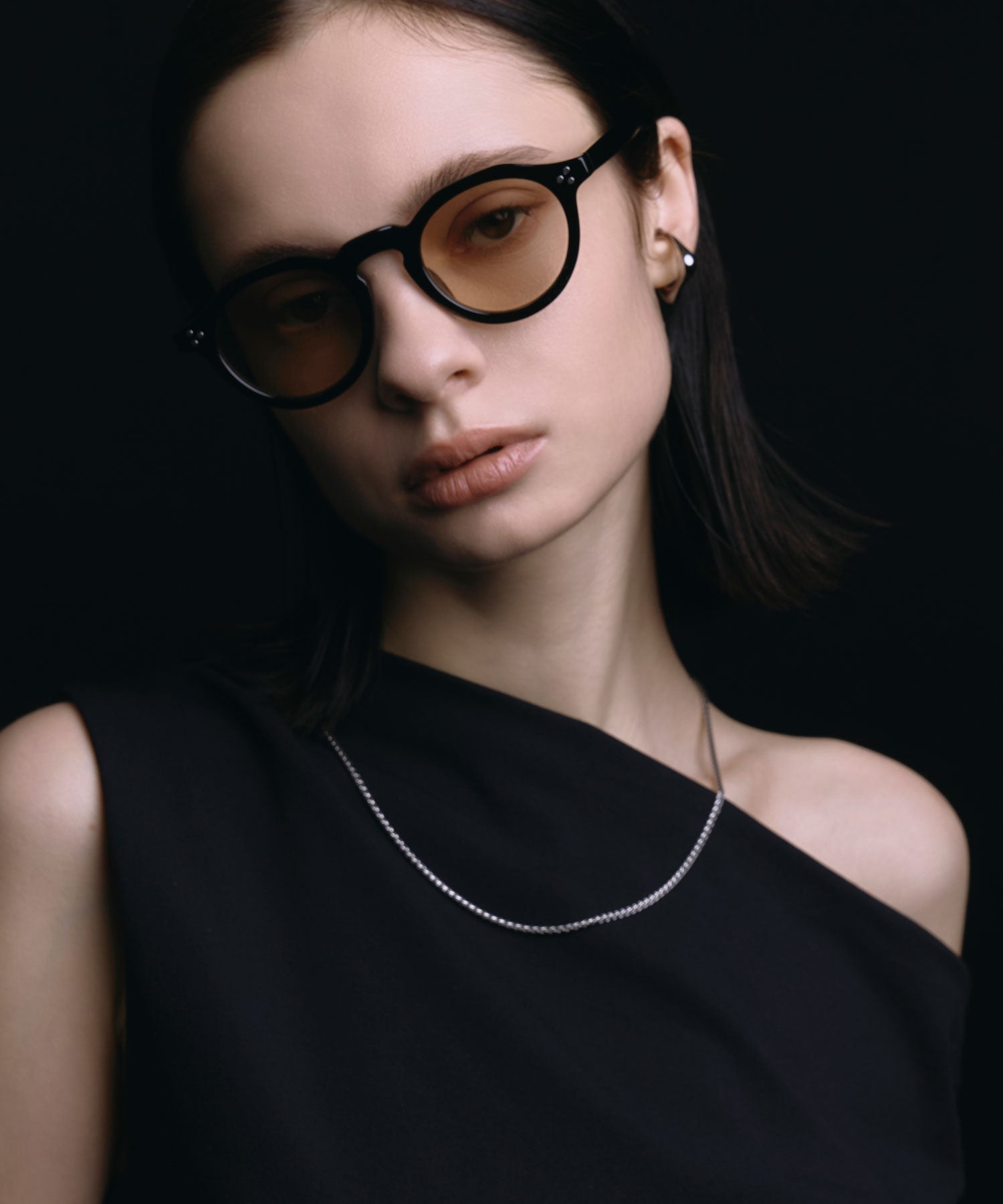 [ブラックxベージュ]クラウンパント