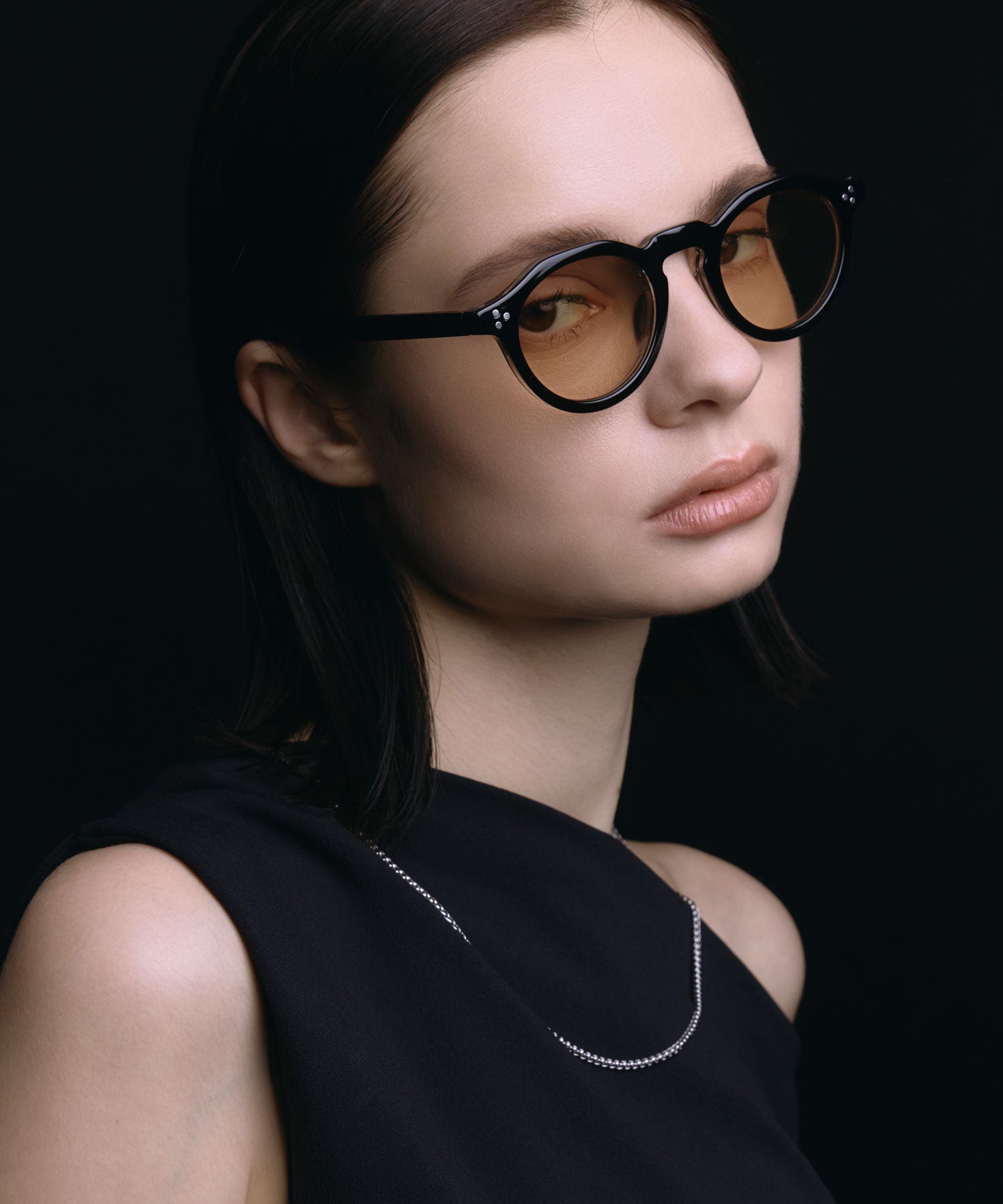 [ブラックxベージュ]クラウンパント