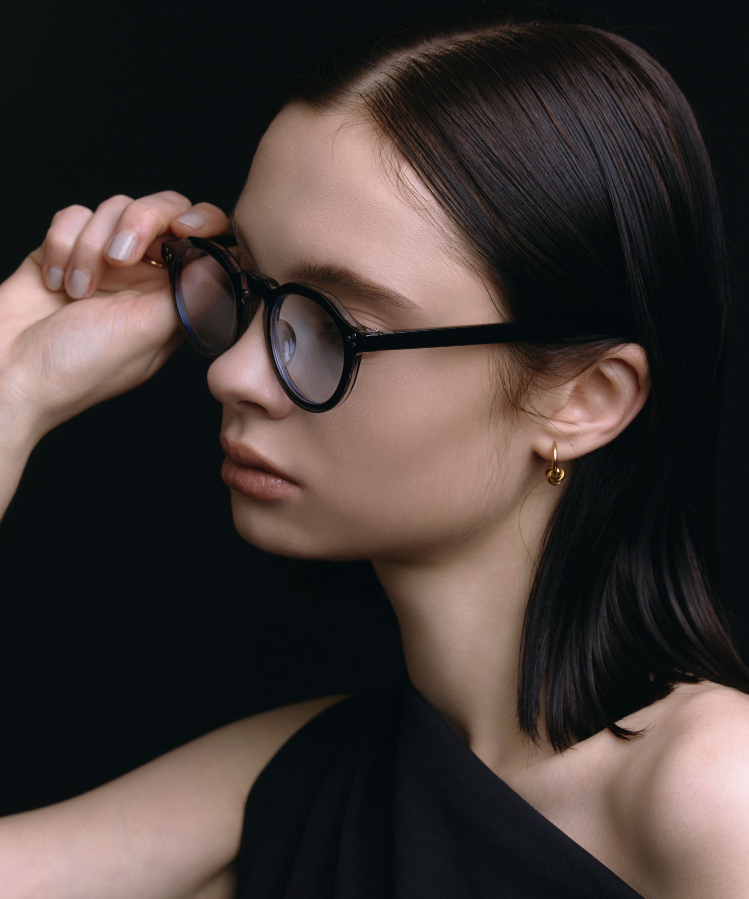 [ブラックxブルー]クラウンパント