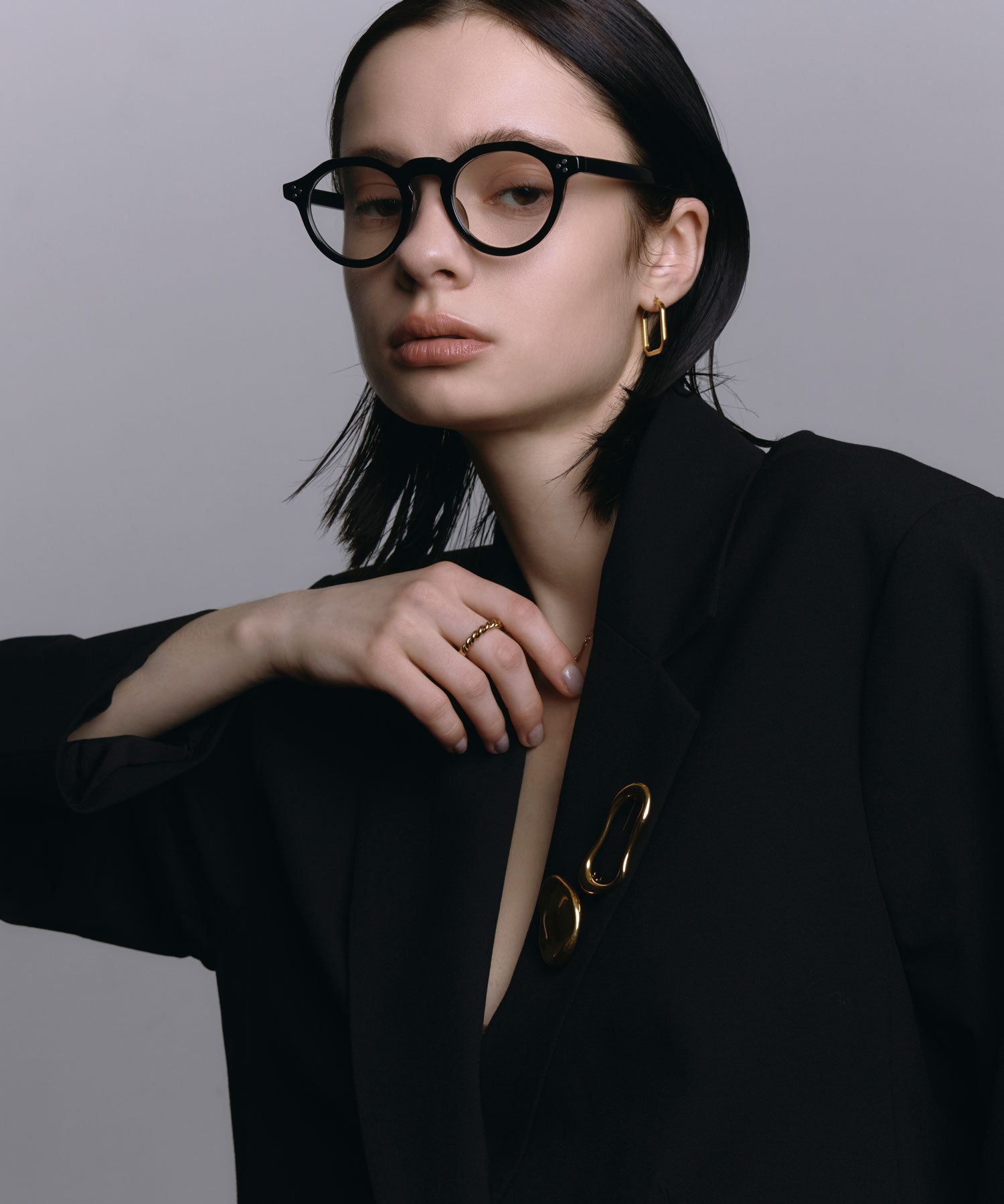 [ブラック]クラウンパント