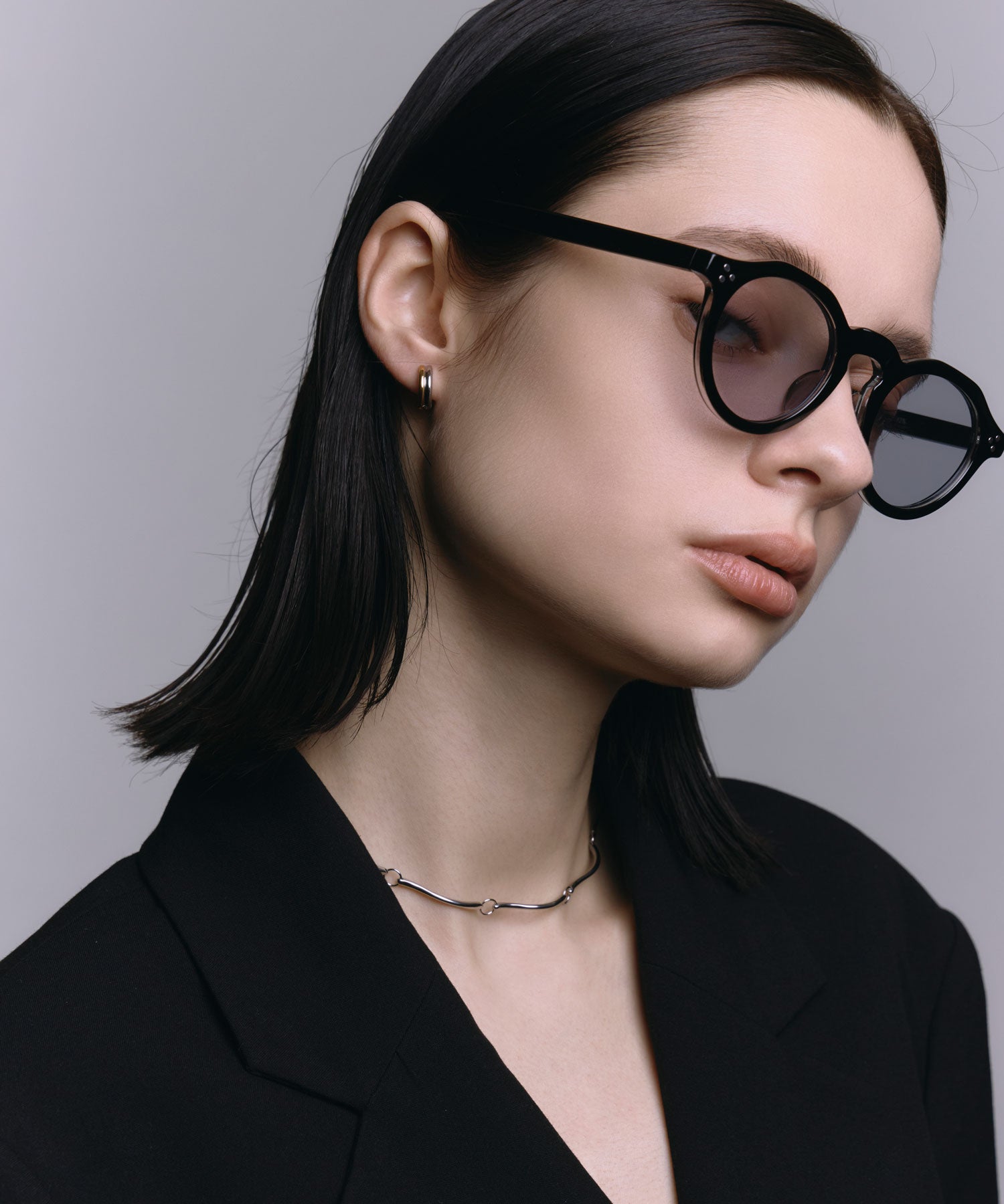 [ブラックxグレー]クラウンパント