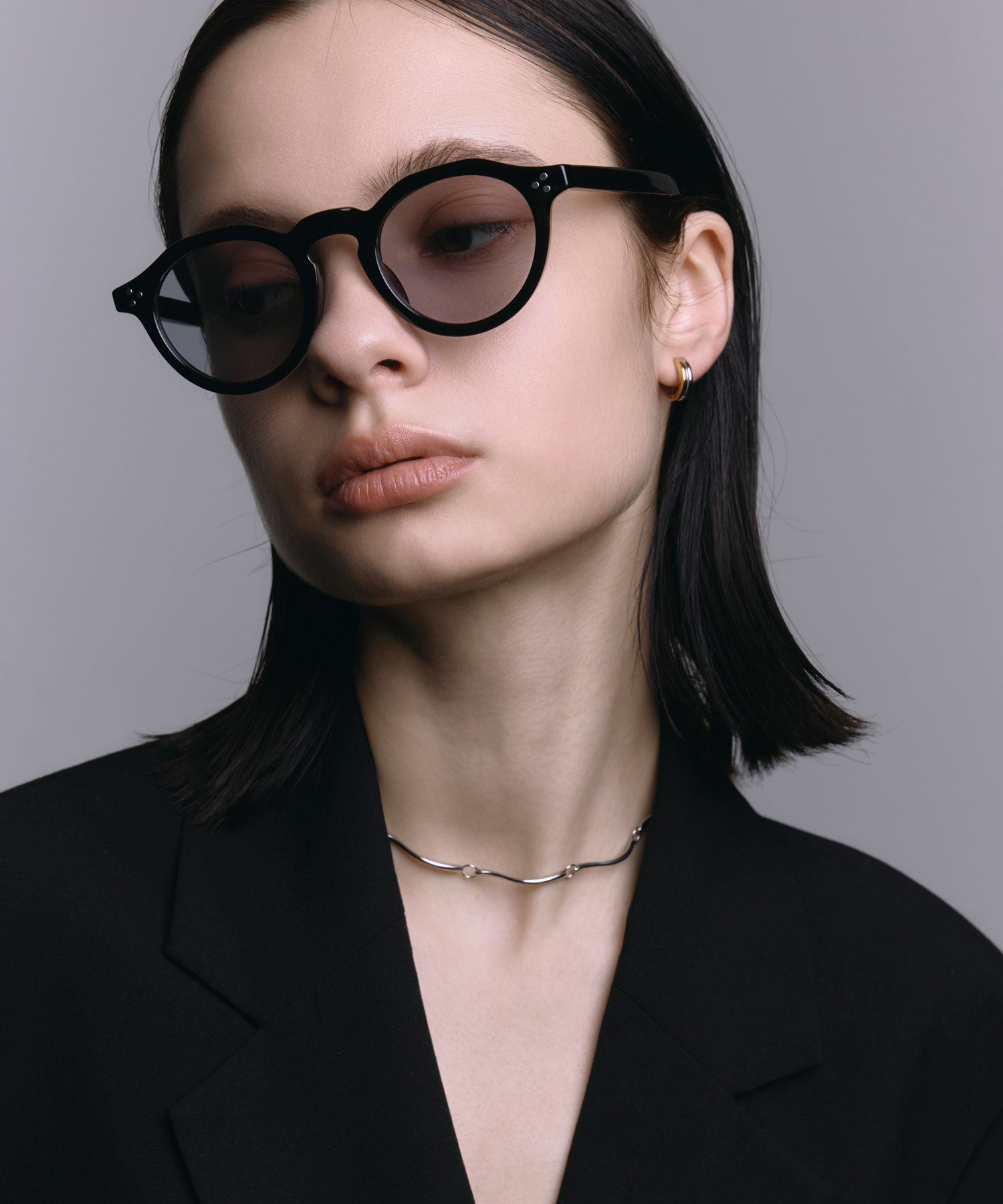 [ブラックxグレー]クラウンパント