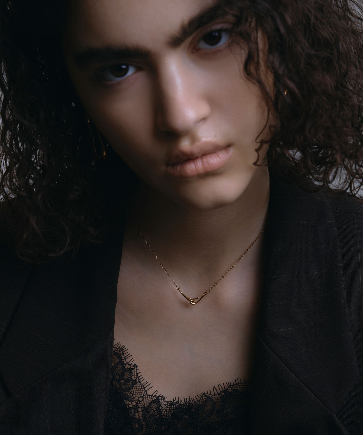 [ゴールド]クルヴァフックネックレス