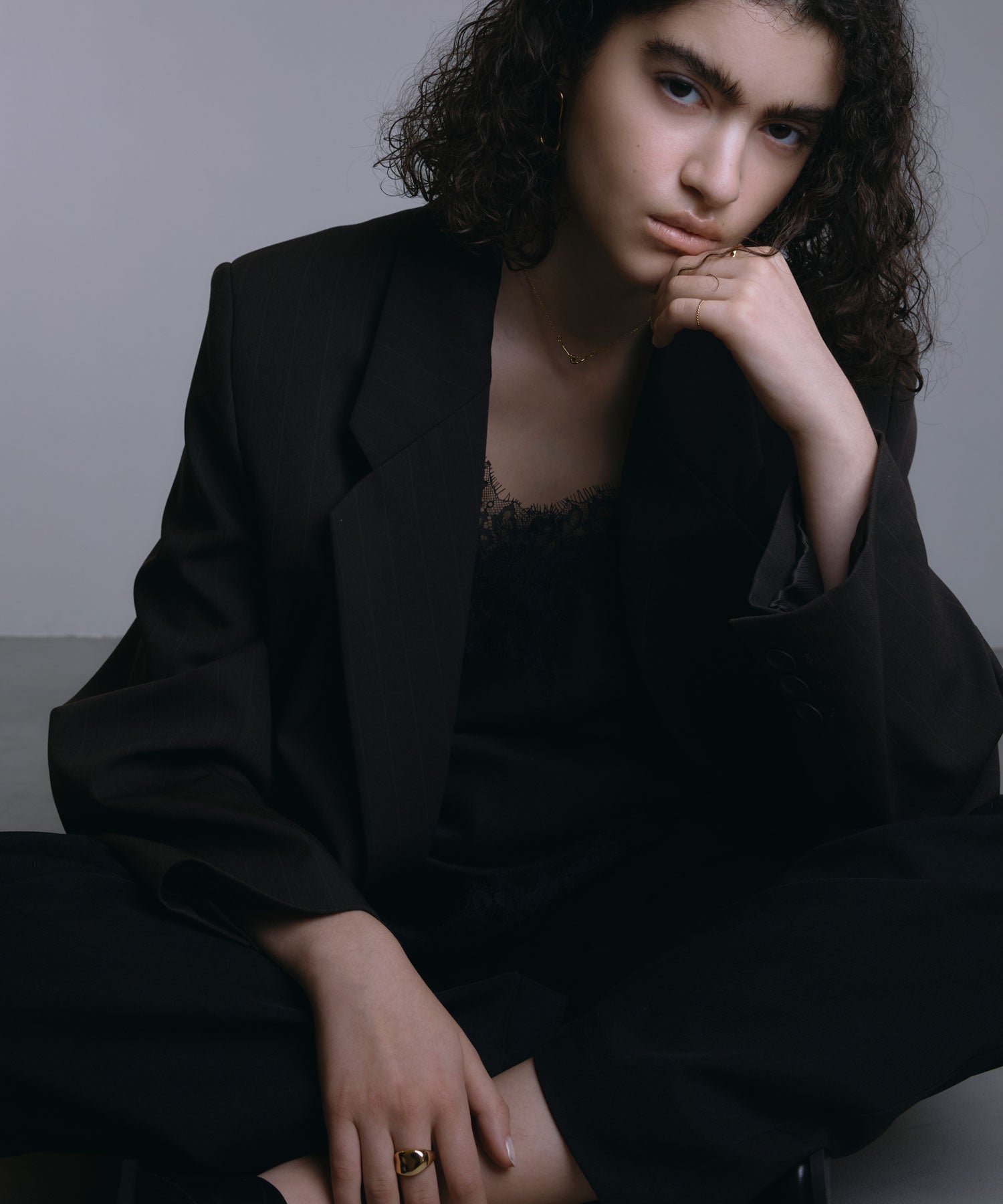 [ゴールド]クルヴァフックネックレス