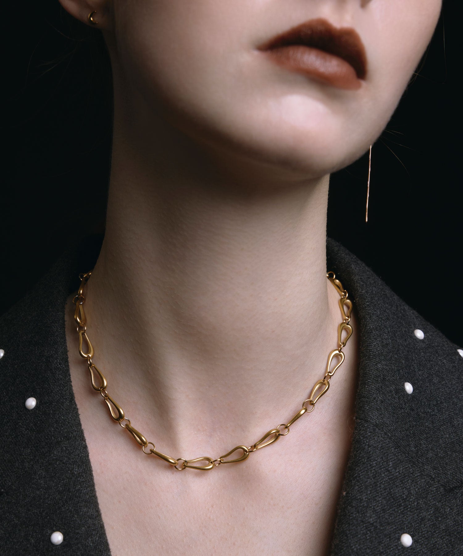 [ゴールド]デューチェーンネックレス