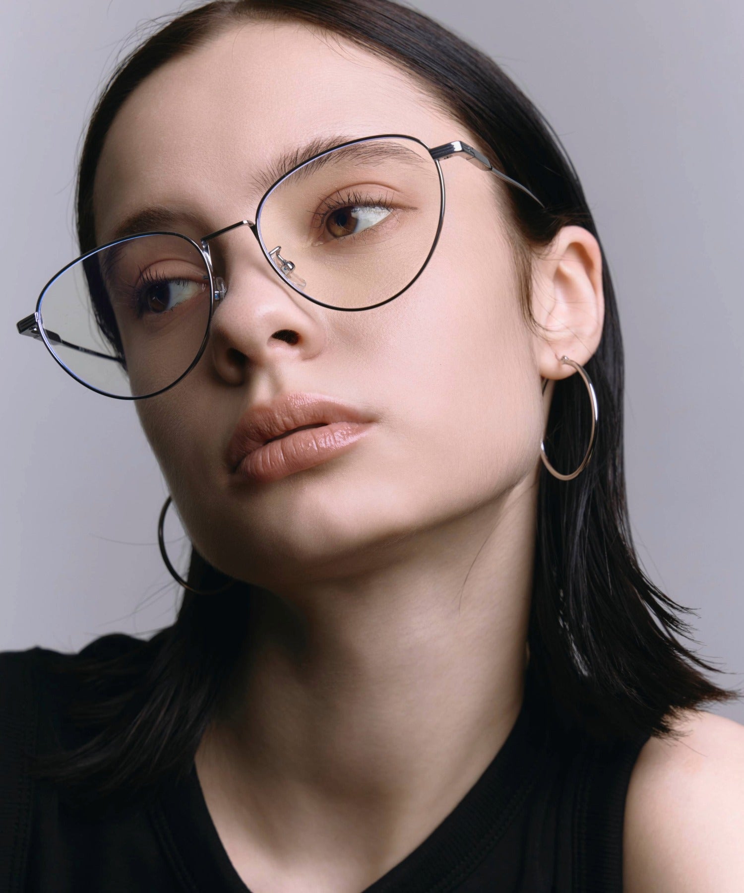 [シルバー]ボストンチタンフレーム