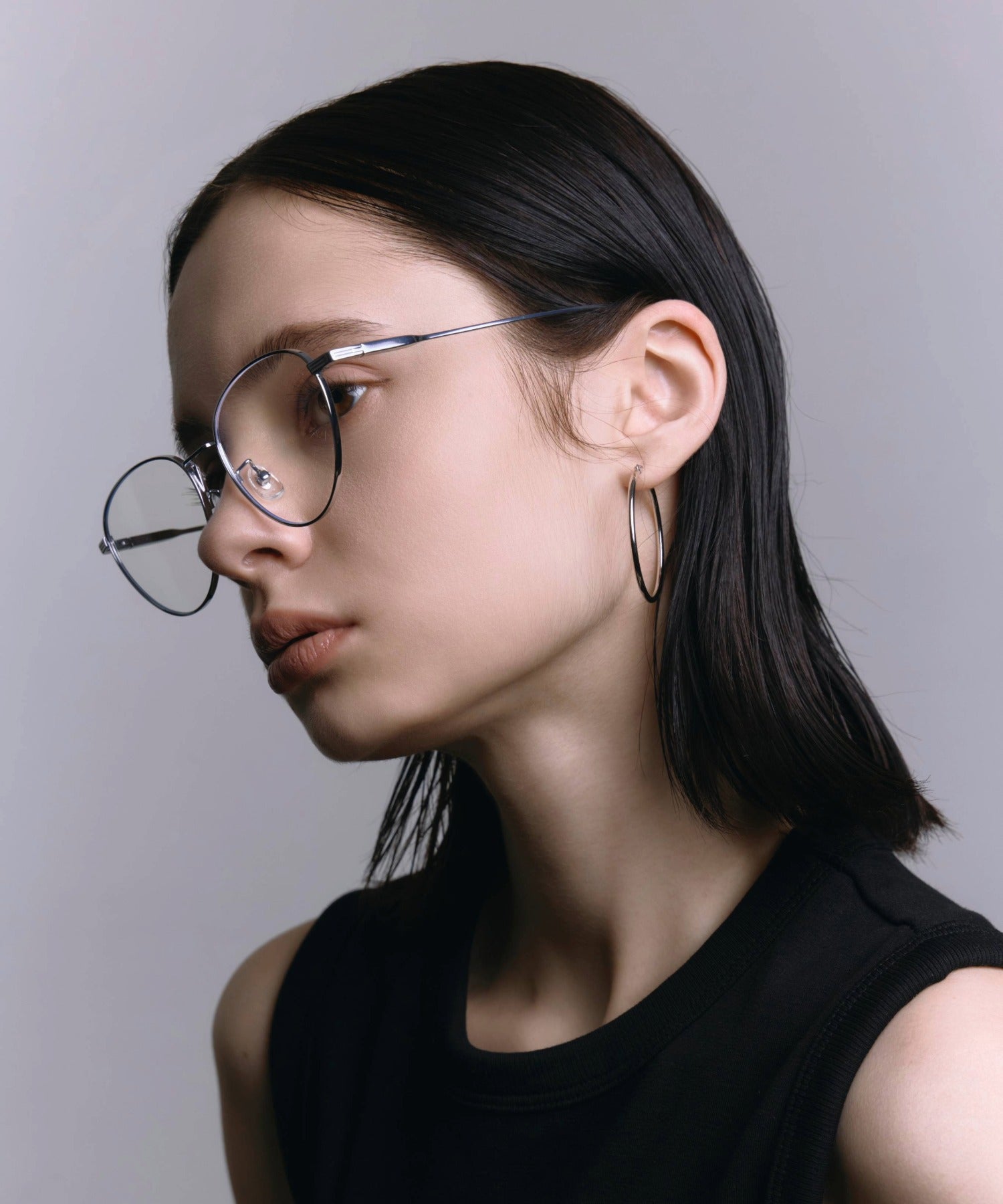 [シルバー]ボストンチタンフレーム