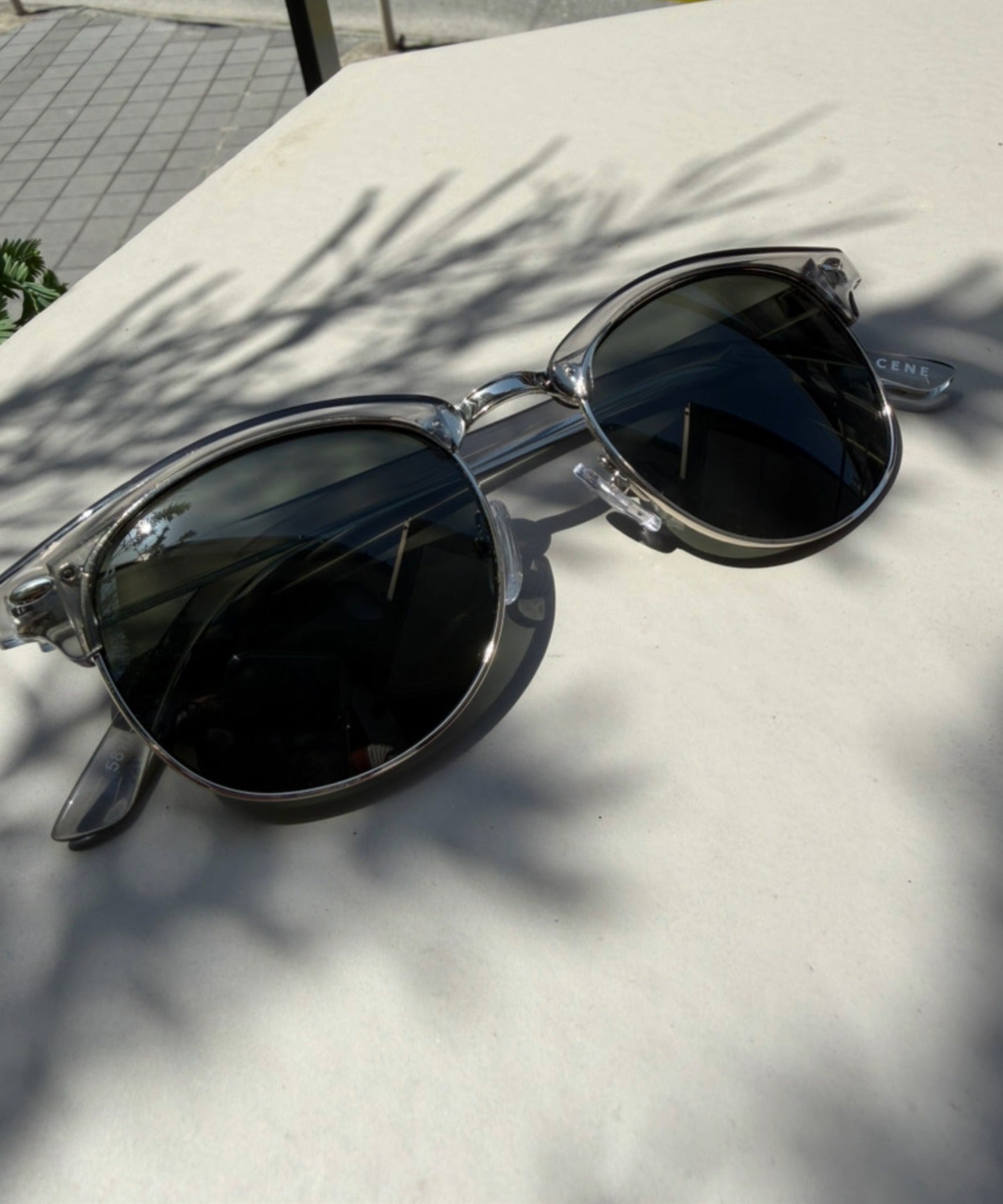 [グレー]カラーレンズサーモントブロー