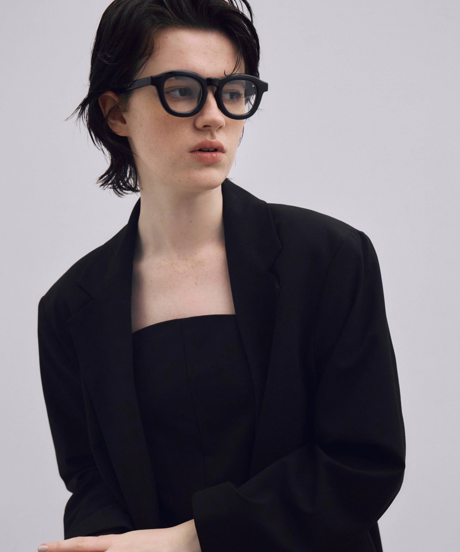 [ブラック]ボールドフレーム