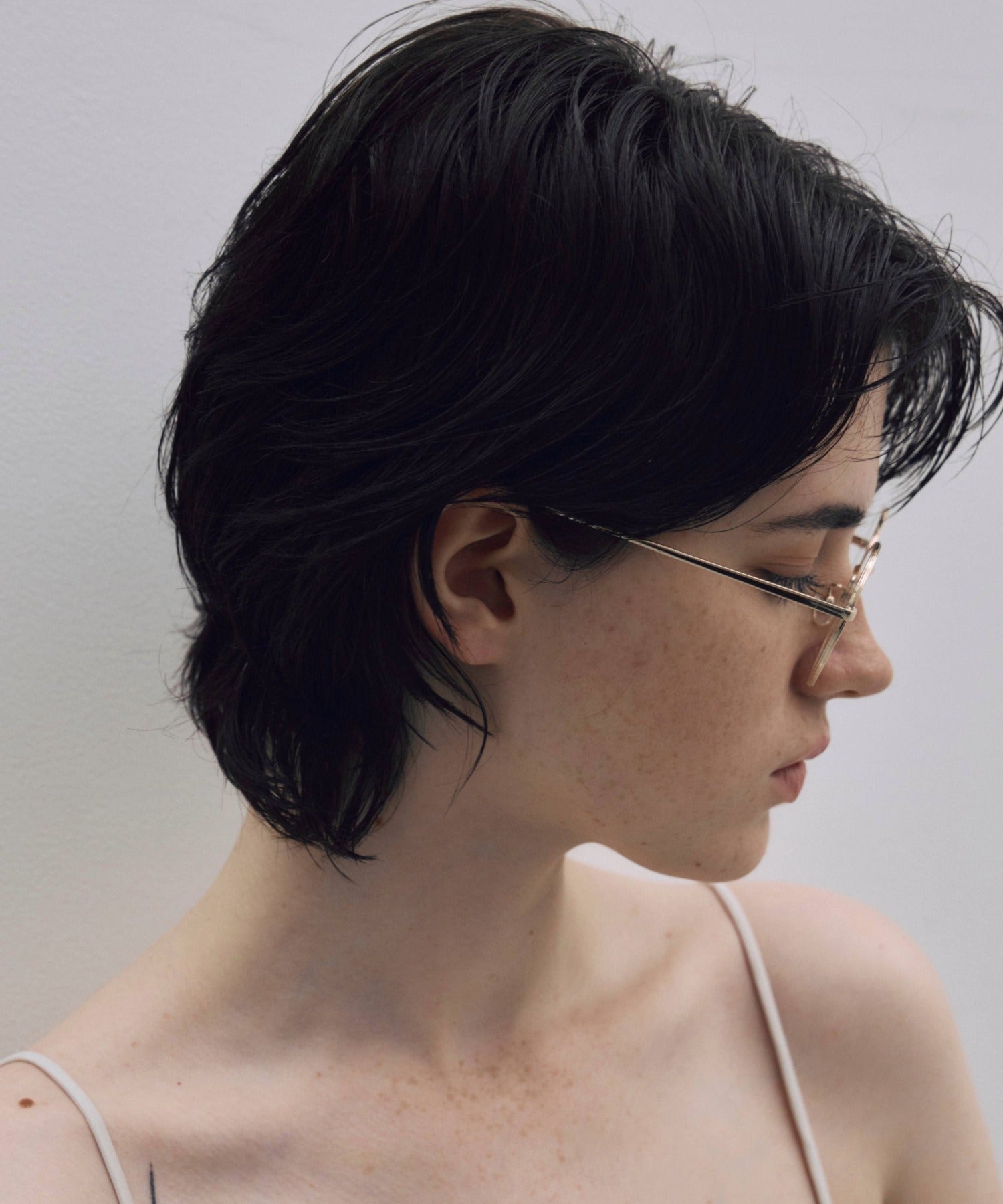 [ゴールド]メタルラウンドフレーム