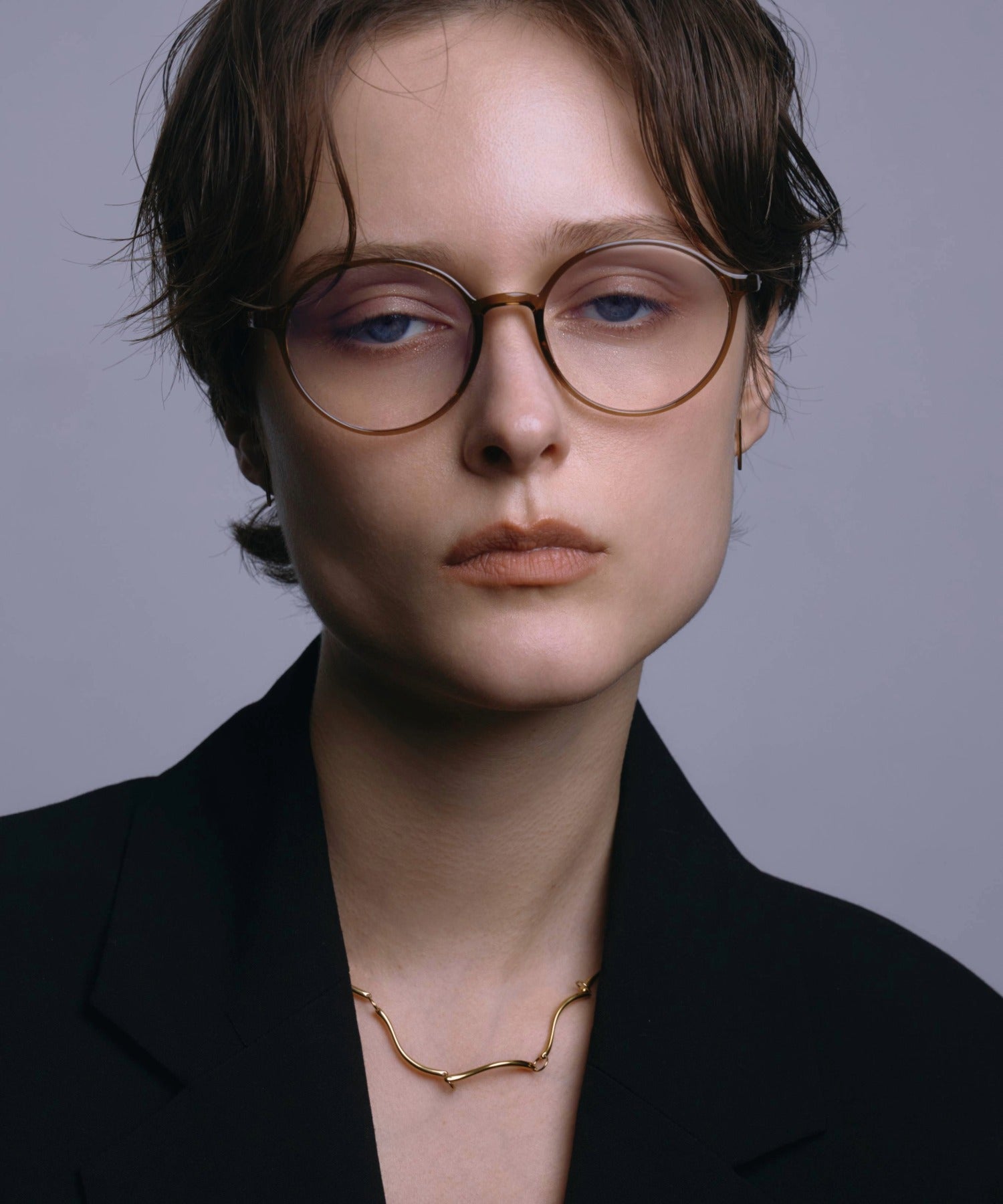 【米色】波士頓框