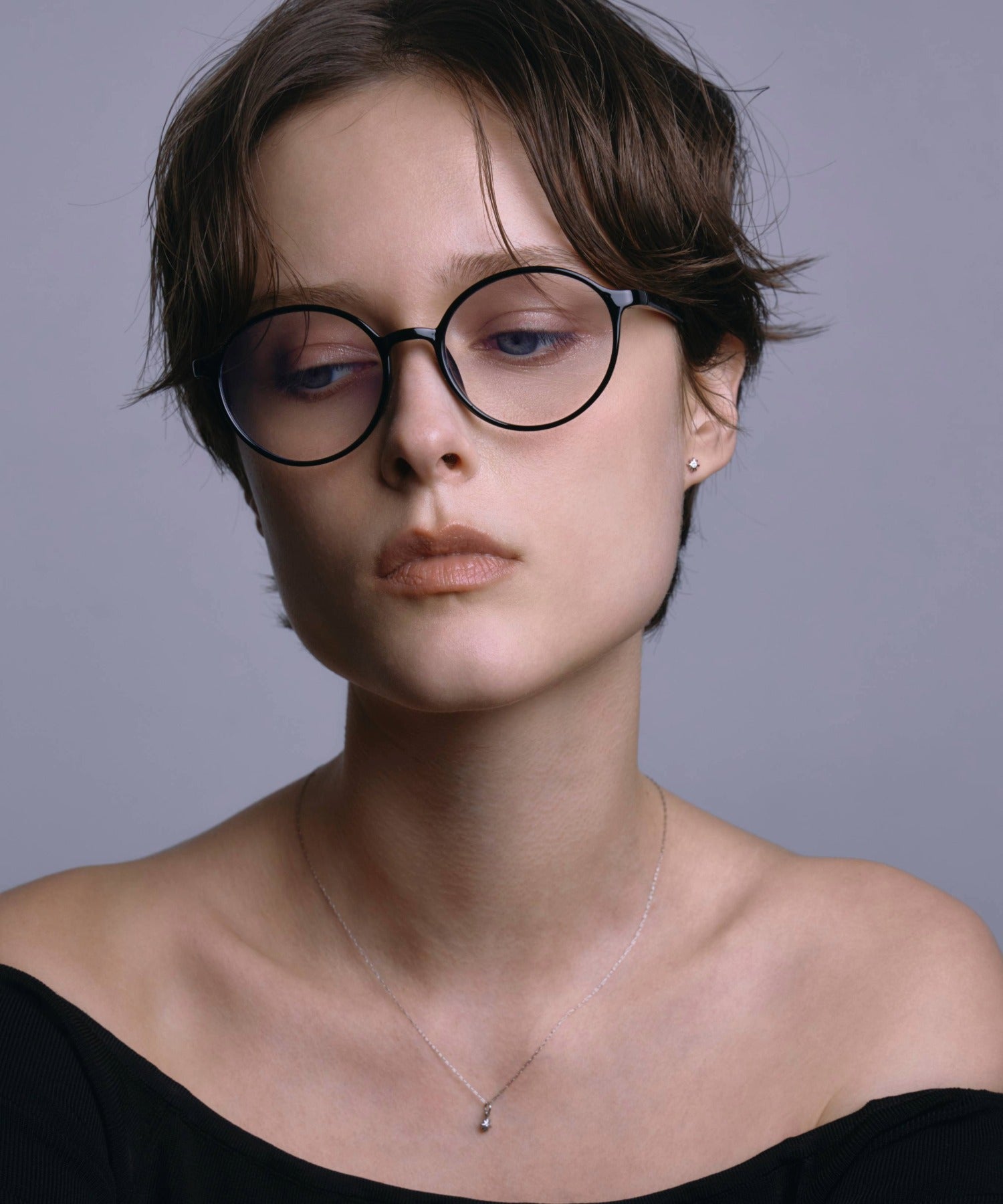 [ブラック]ボストンフレーム