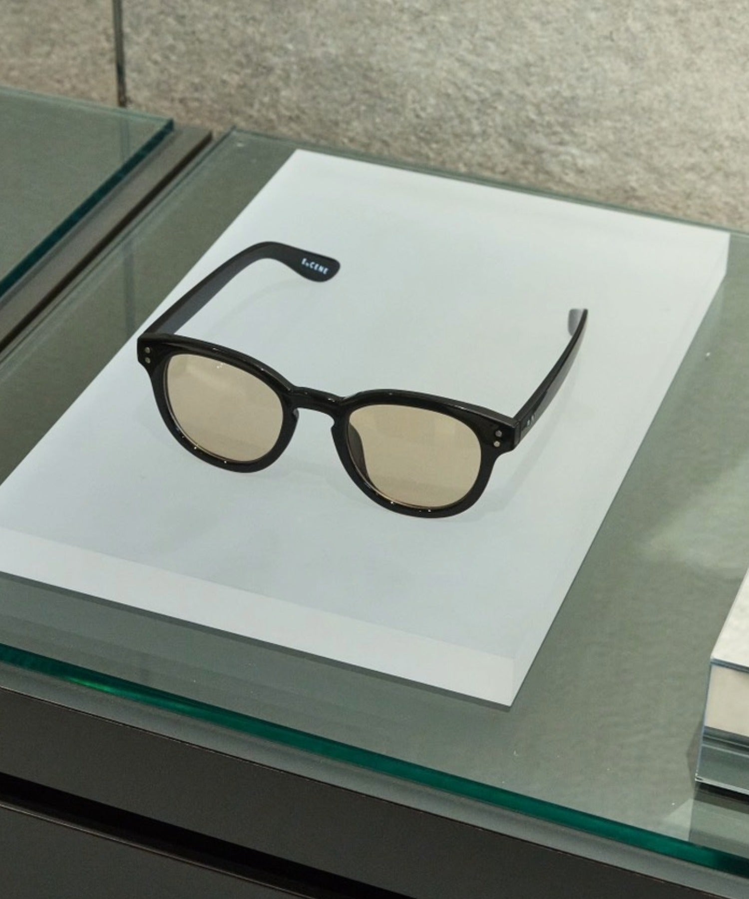 [ブラックxベージュ]クラシックウェリントン