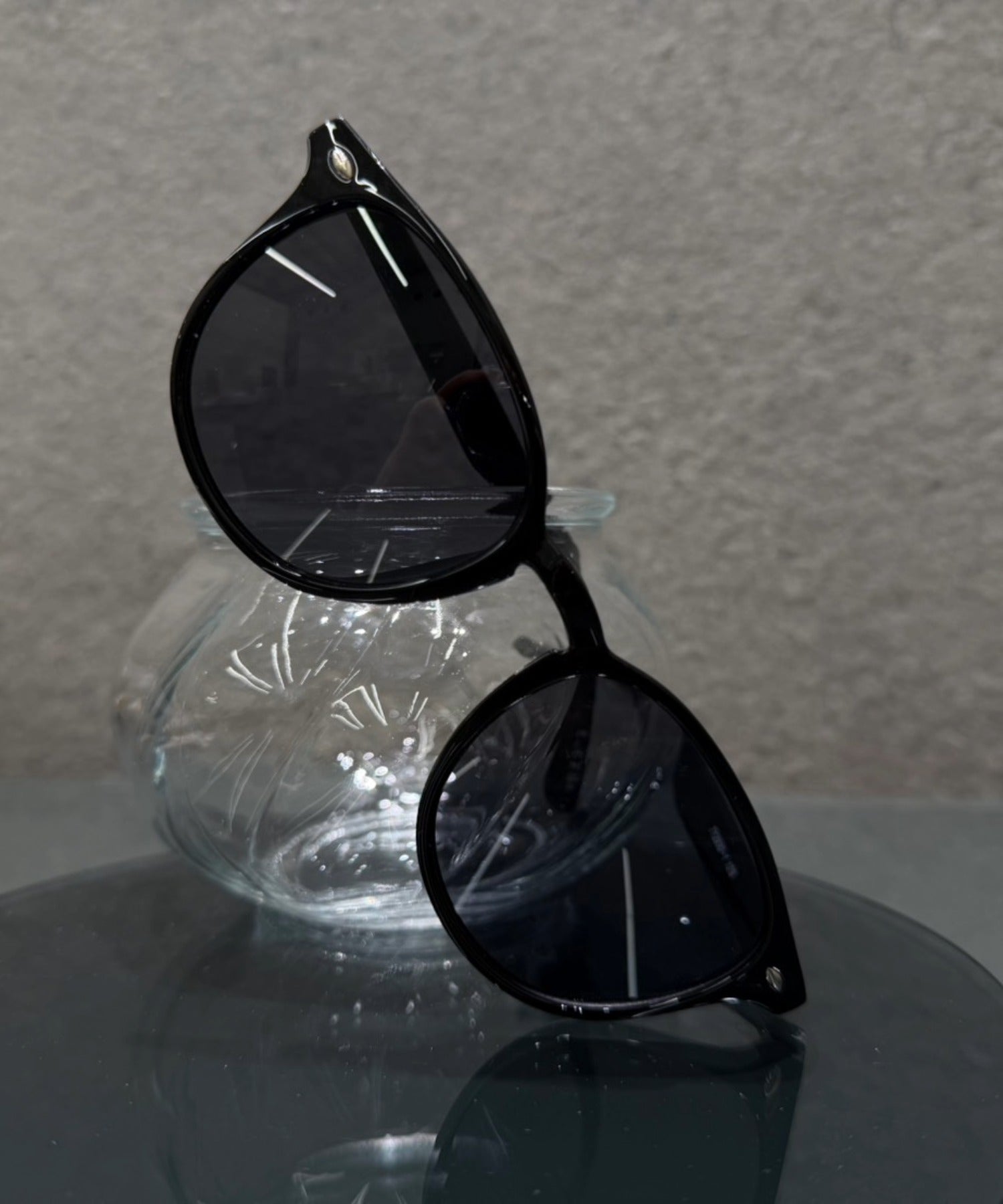 [ブラックxブラック]スリムウェリントン