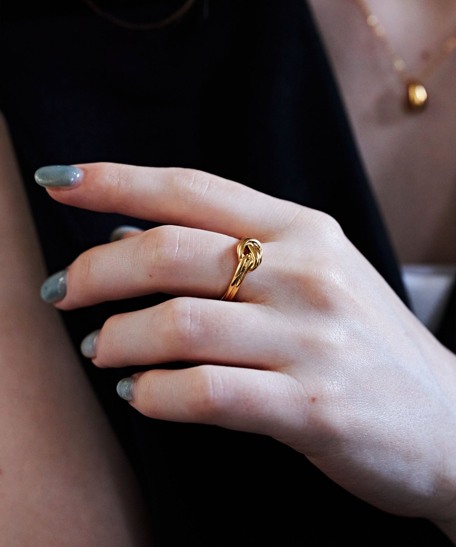 [Gold] Double Knot Ring
