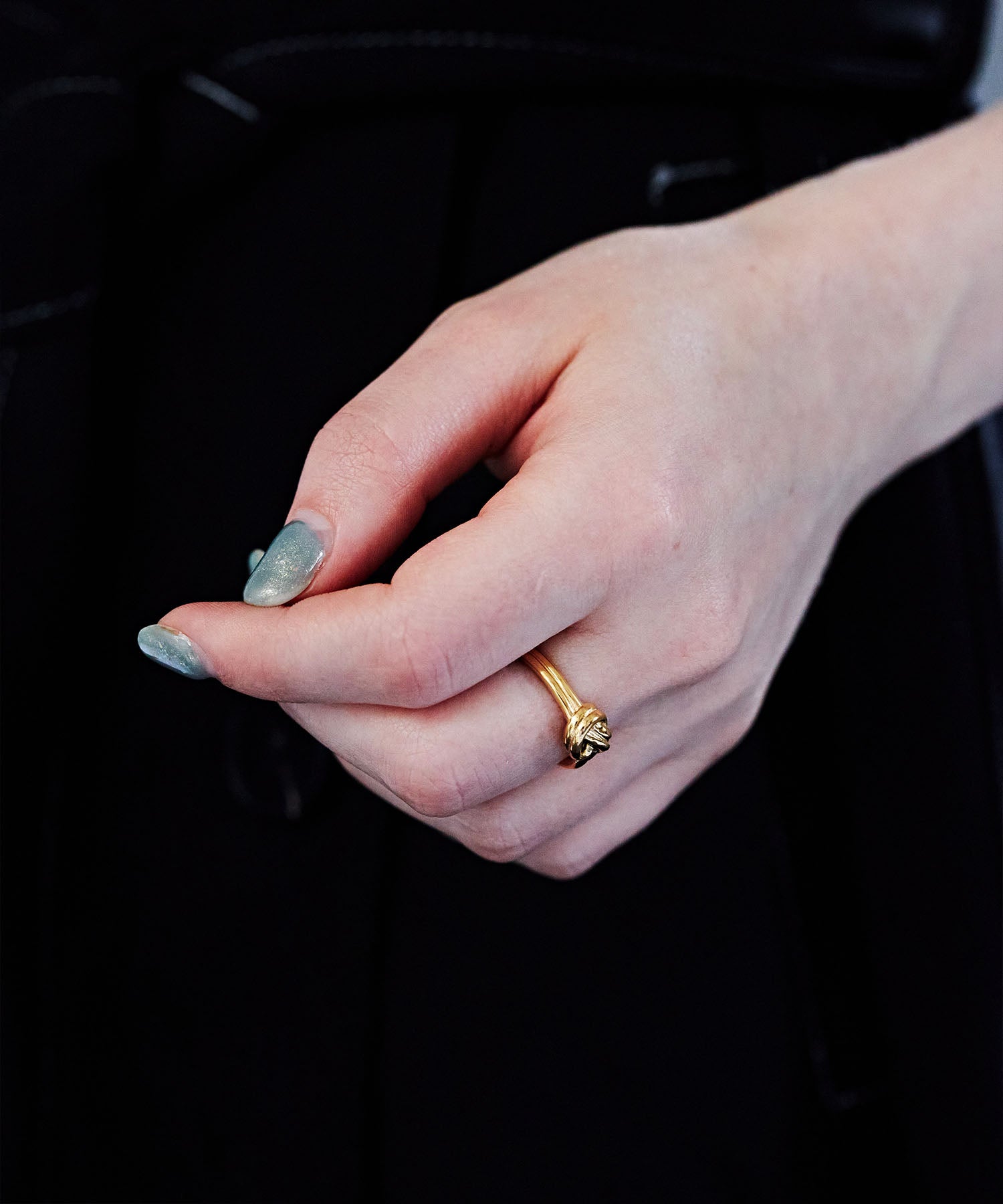 [Gold] Double Knot Ring